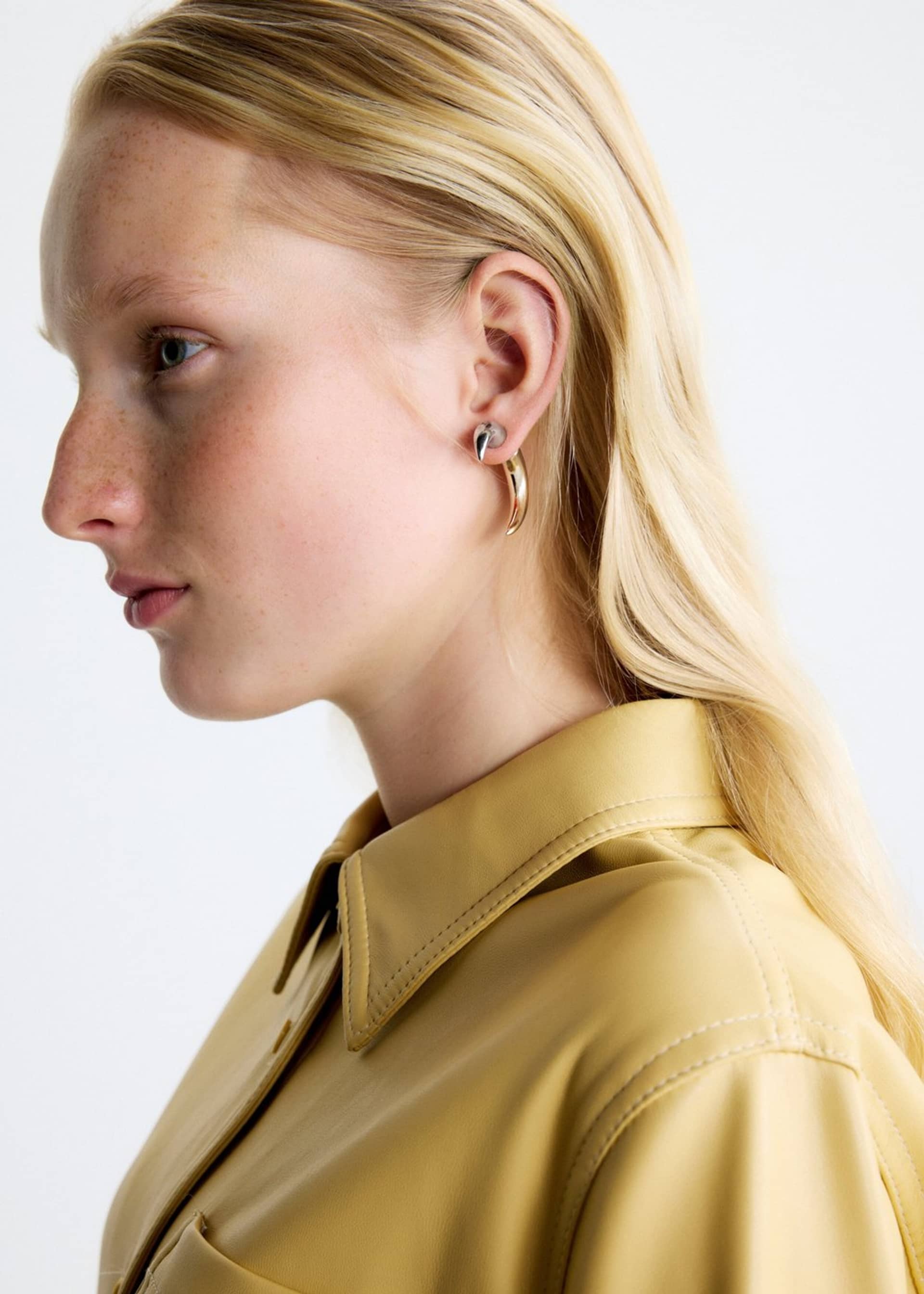 Spike earring - Silver/Gold - Single in Multi color made by POEM Objects