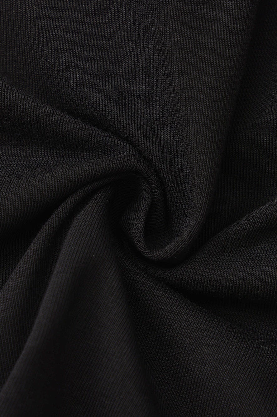 Georgina Tailored Long Sleeve Black Button-Down Shirt made by Nana Jacqueline