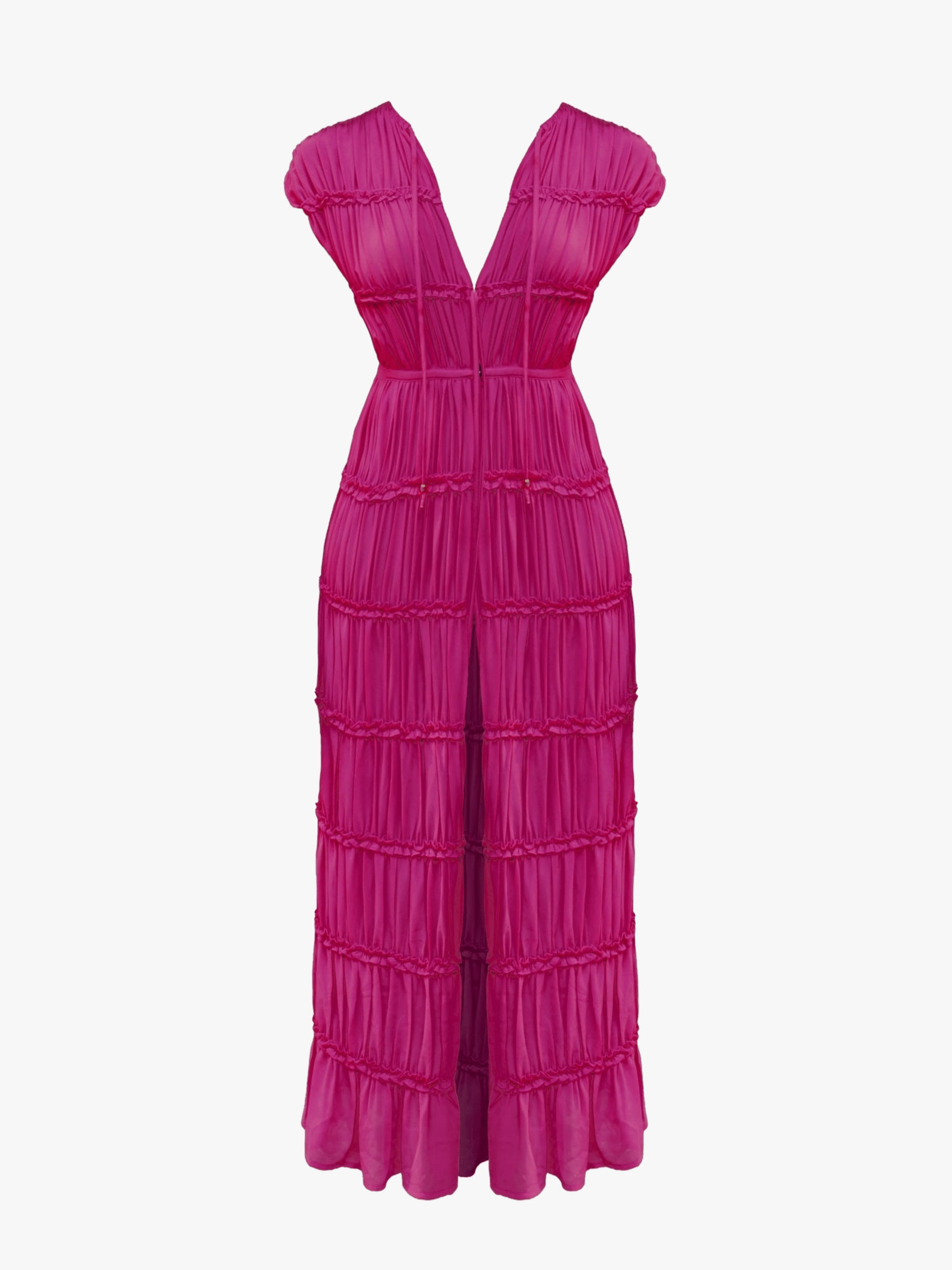 SINA TUNIC - MAGENTA made by Andrea Iyamah