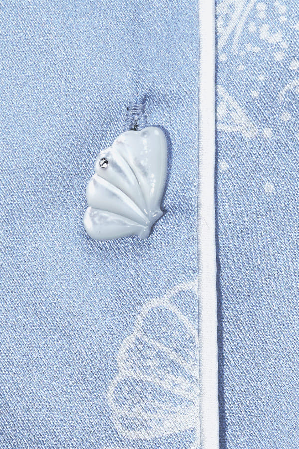 Ocean Blue Kid's Pajama Set made by MANITO