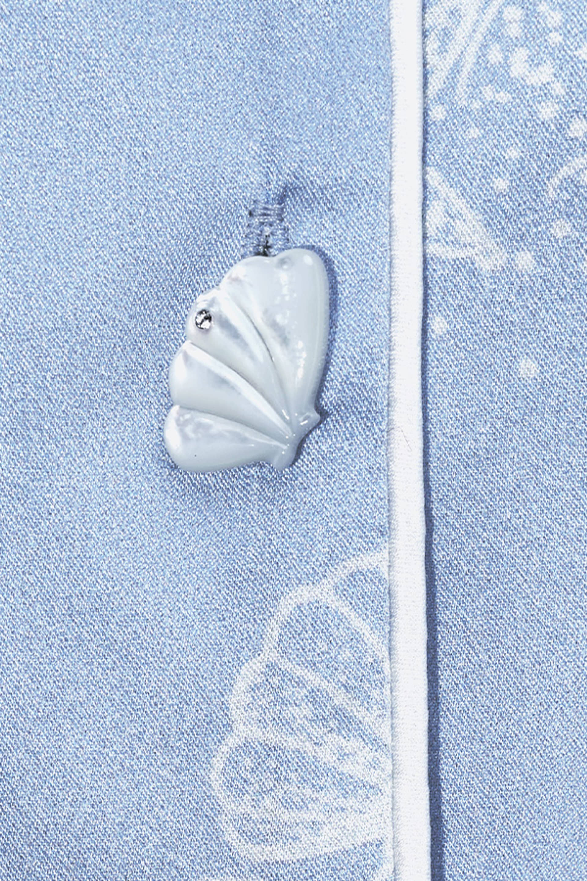 Ocean Blue Kid's Pajama Set made by MANITO