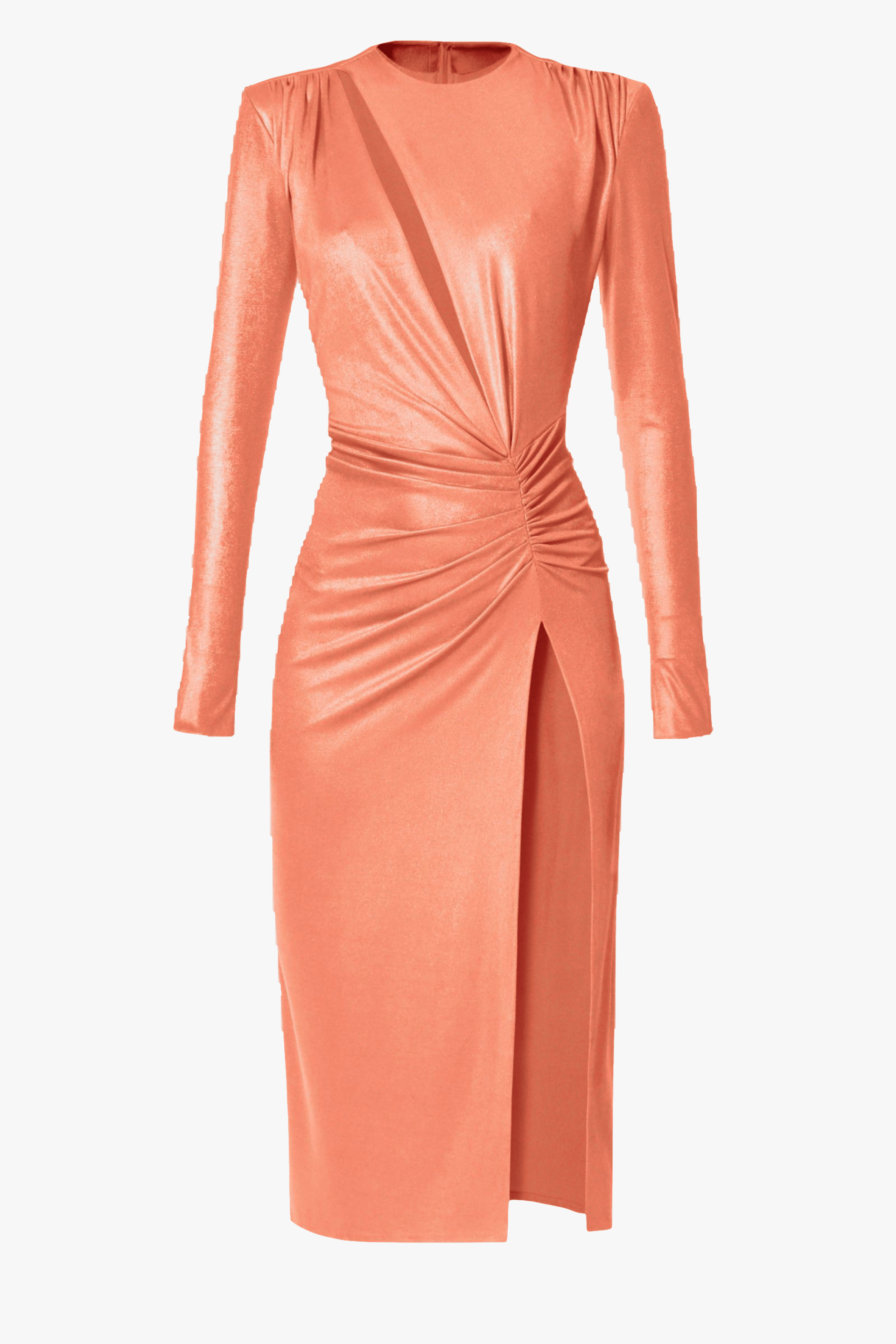 Dress Adriana Papaya Nectar in Orange made by HALEWSKI