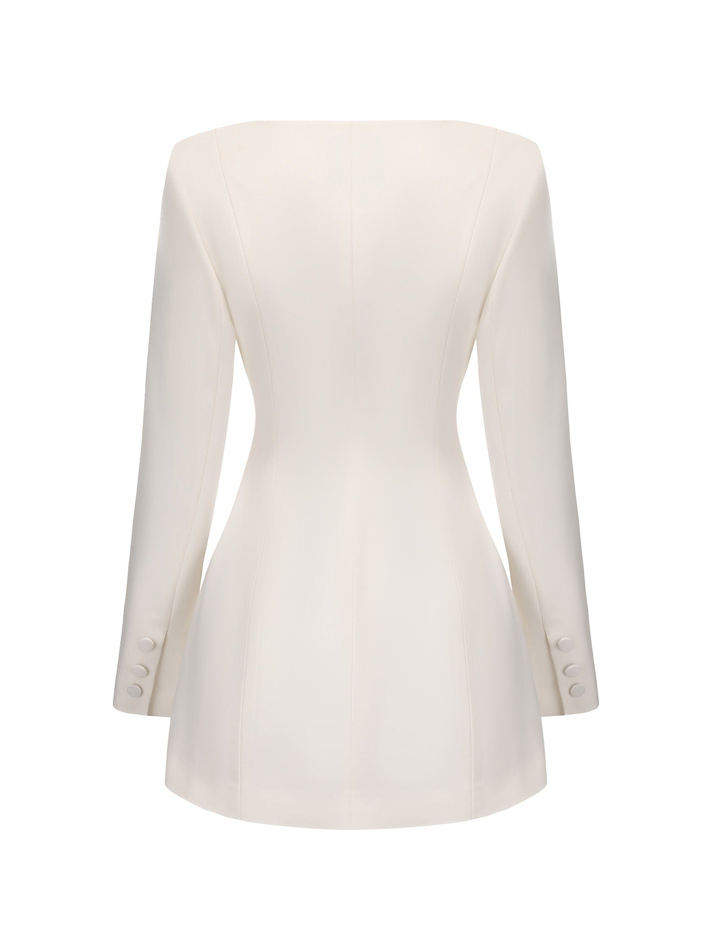 Tiffani Blazer (White) made by Nana Jacqueline