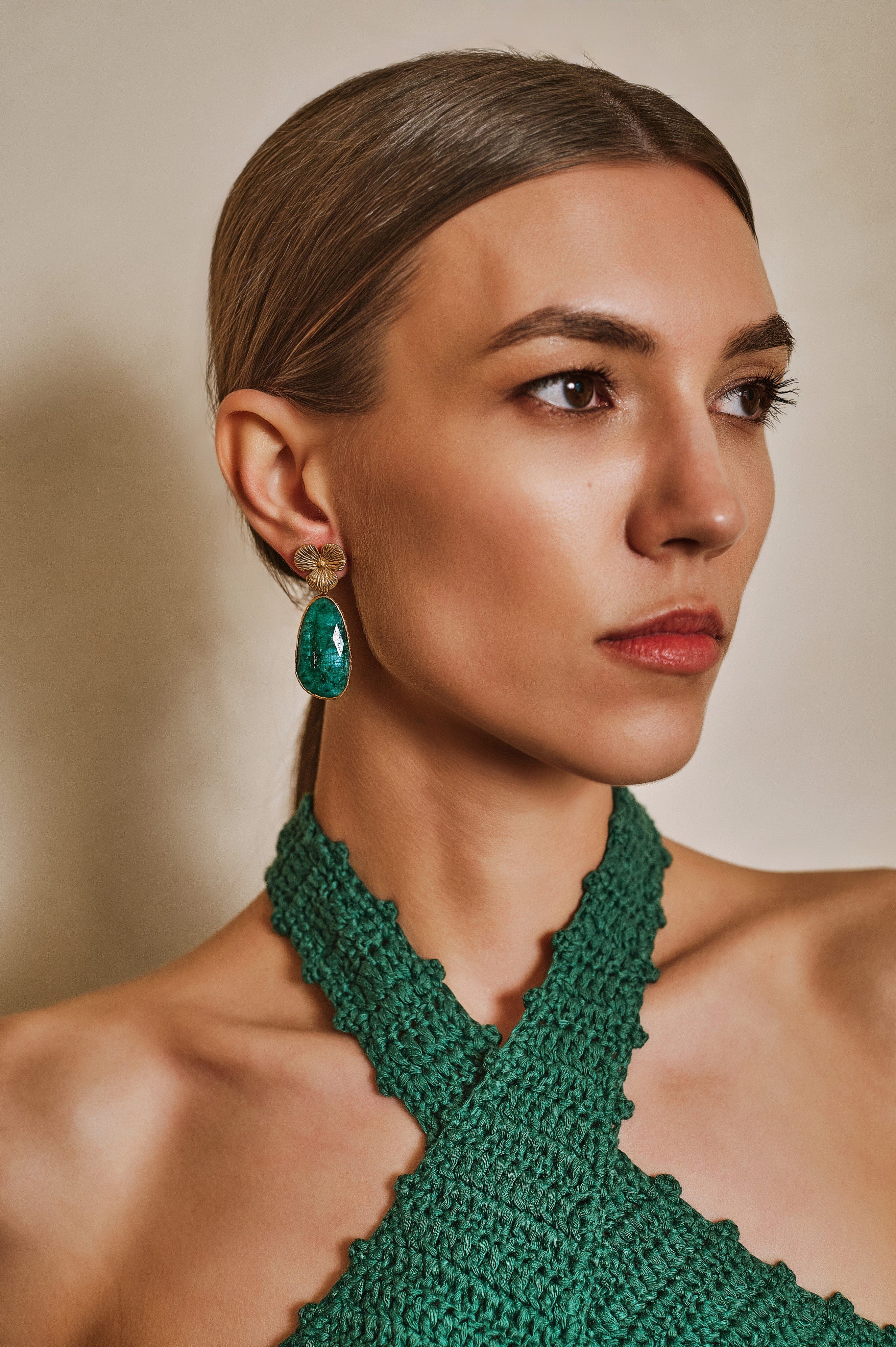 Emma Earrings made by Decolet The Label