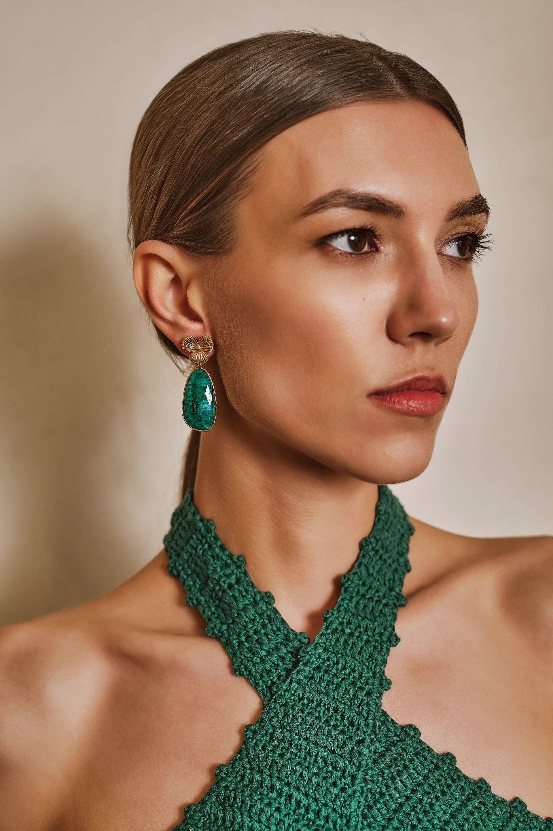 Emma Earrings made by Decolet The Label