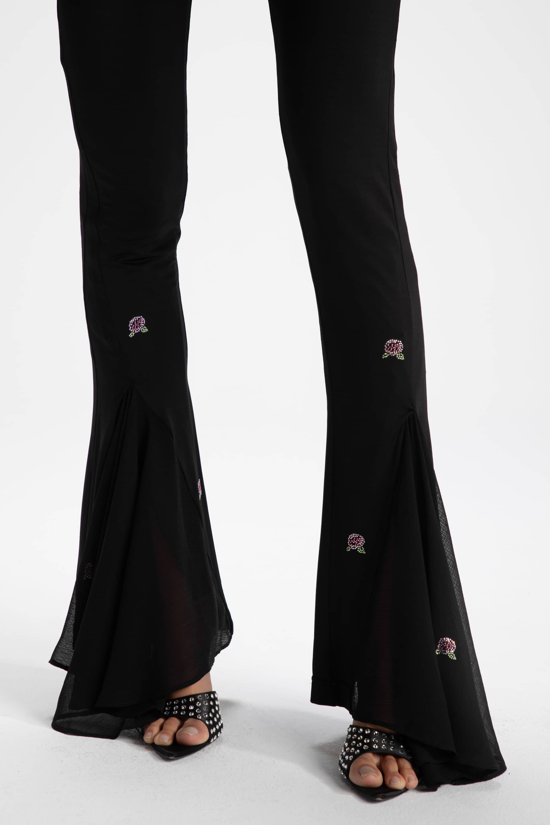 Mara Rose Pants (Black) (Final Sale) in Black made by Nana Jacqueline