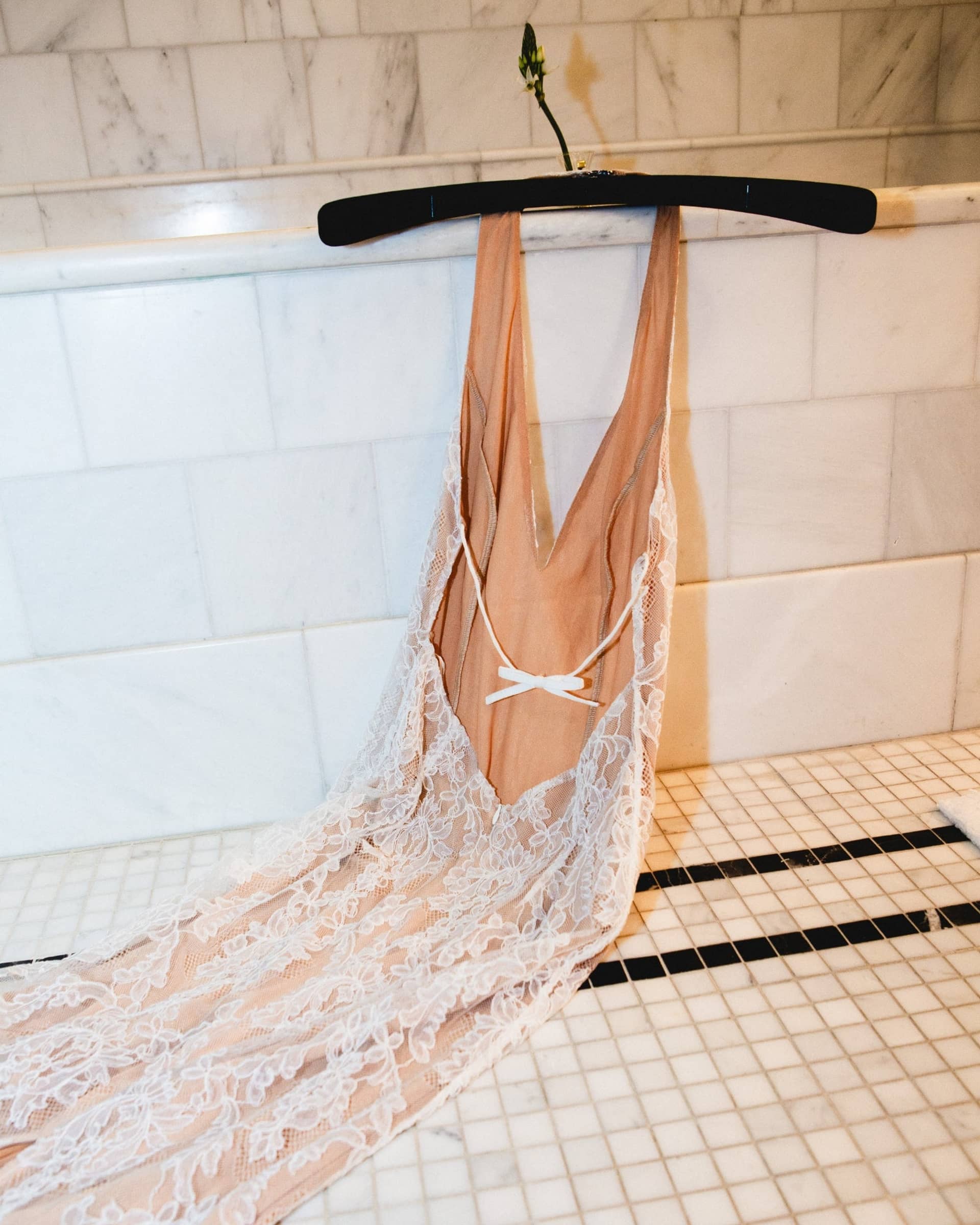 Fiona Dress (White Lace) made by Nana Jacqueline