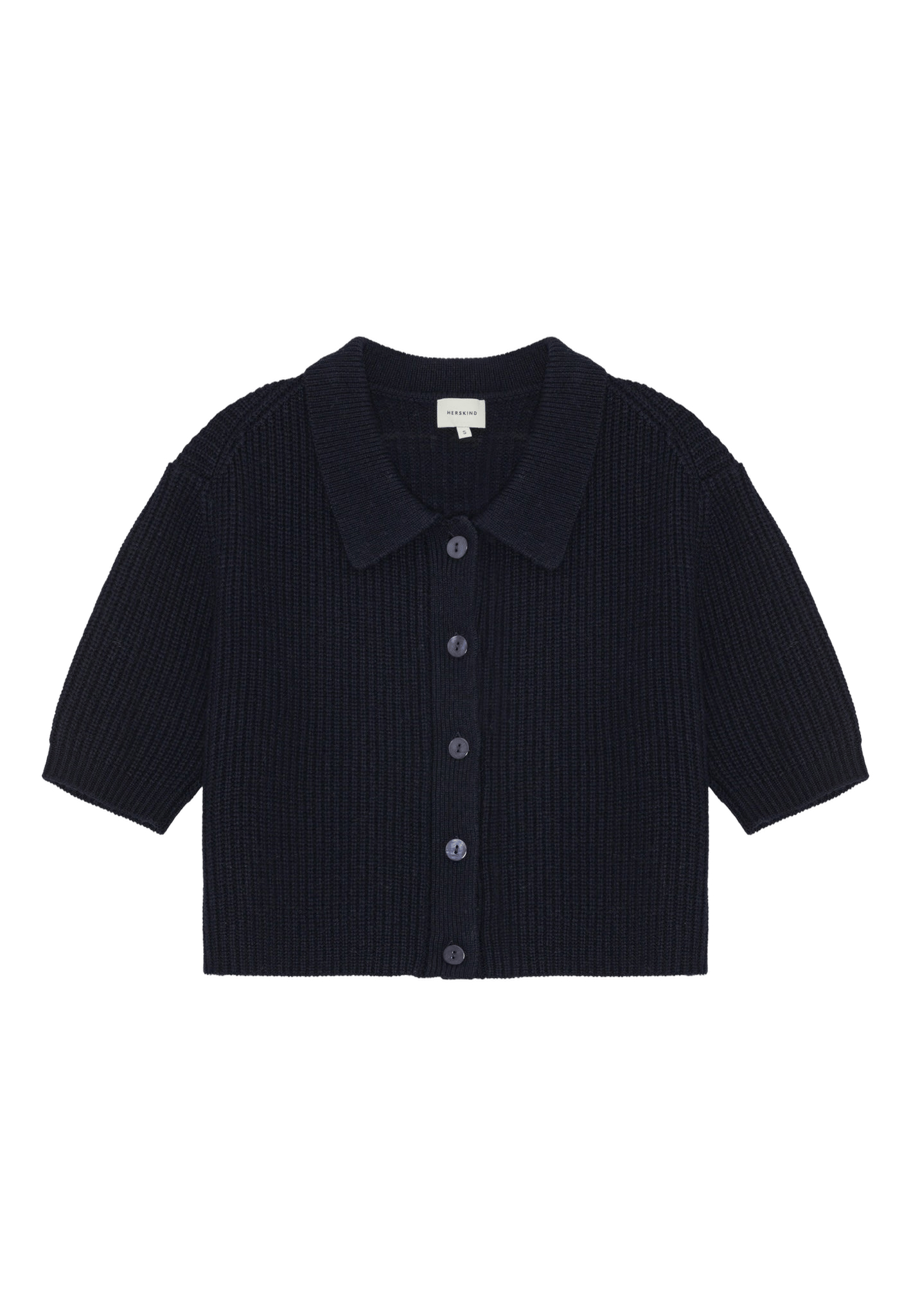 Aria Knit Cardigan - Navy made by HERSKIND