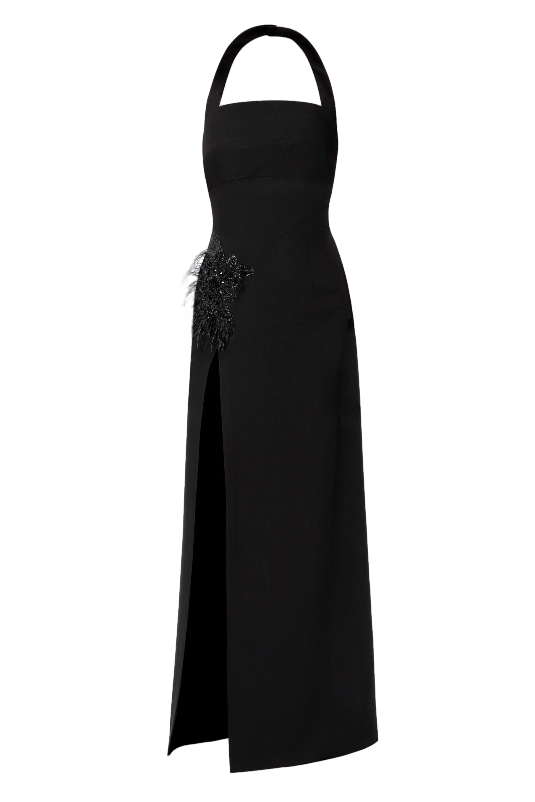 Dress Lizzie Parisian Night in Black made by HALEWSKI