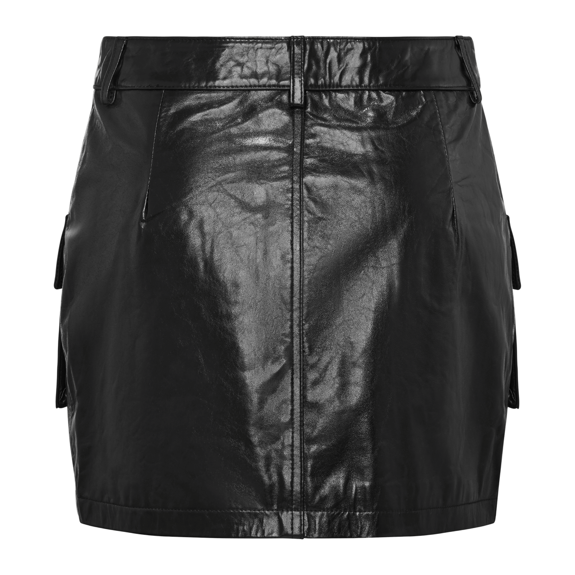 Mini Skirt Made Of Patent Leather made by YAVORSKA