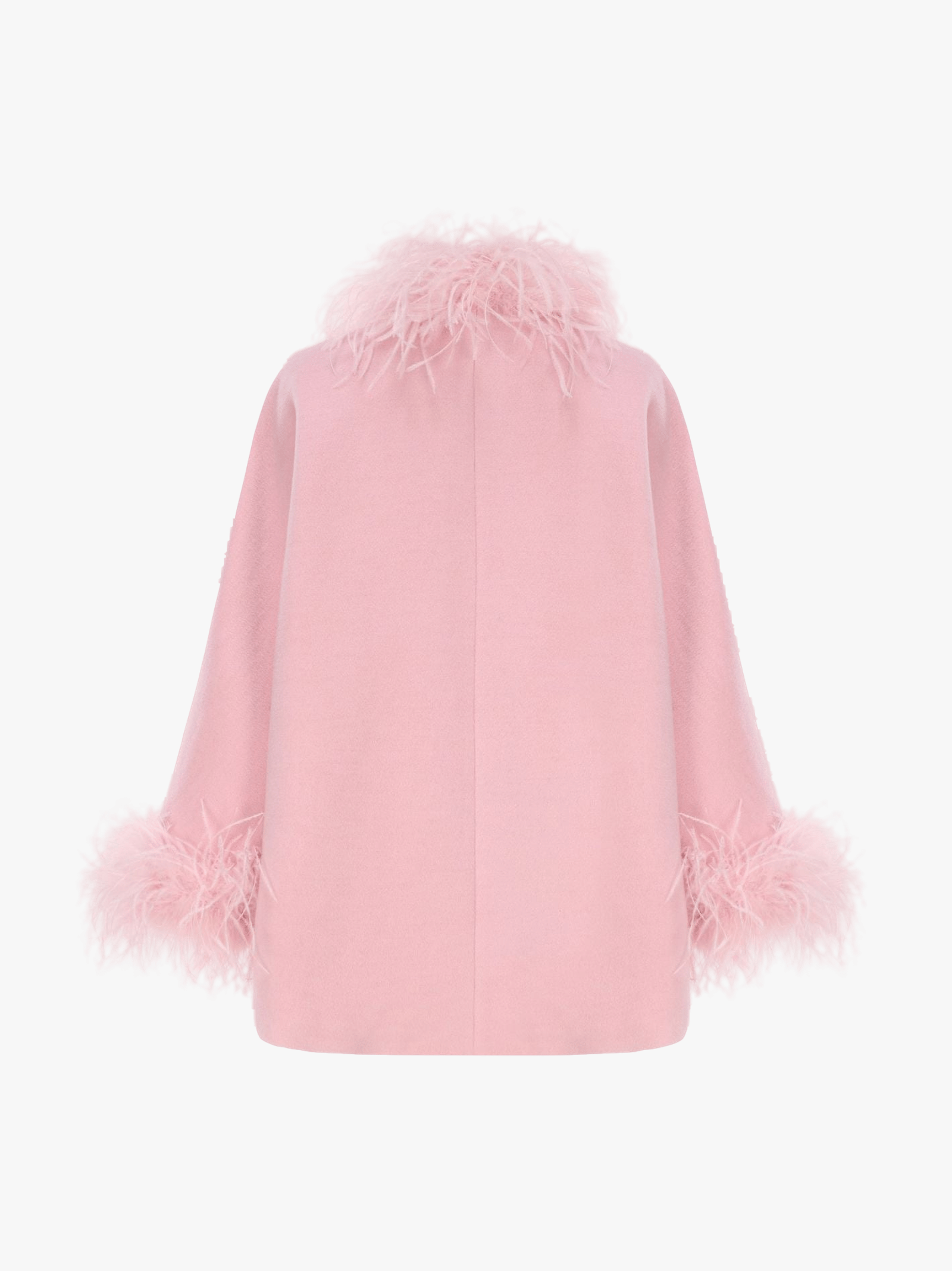 Angelica Feather Coat (Pink) made by Nana Jacqueline