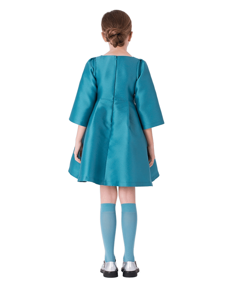 Exquisite Bow Girls Dress made by Mama Luma