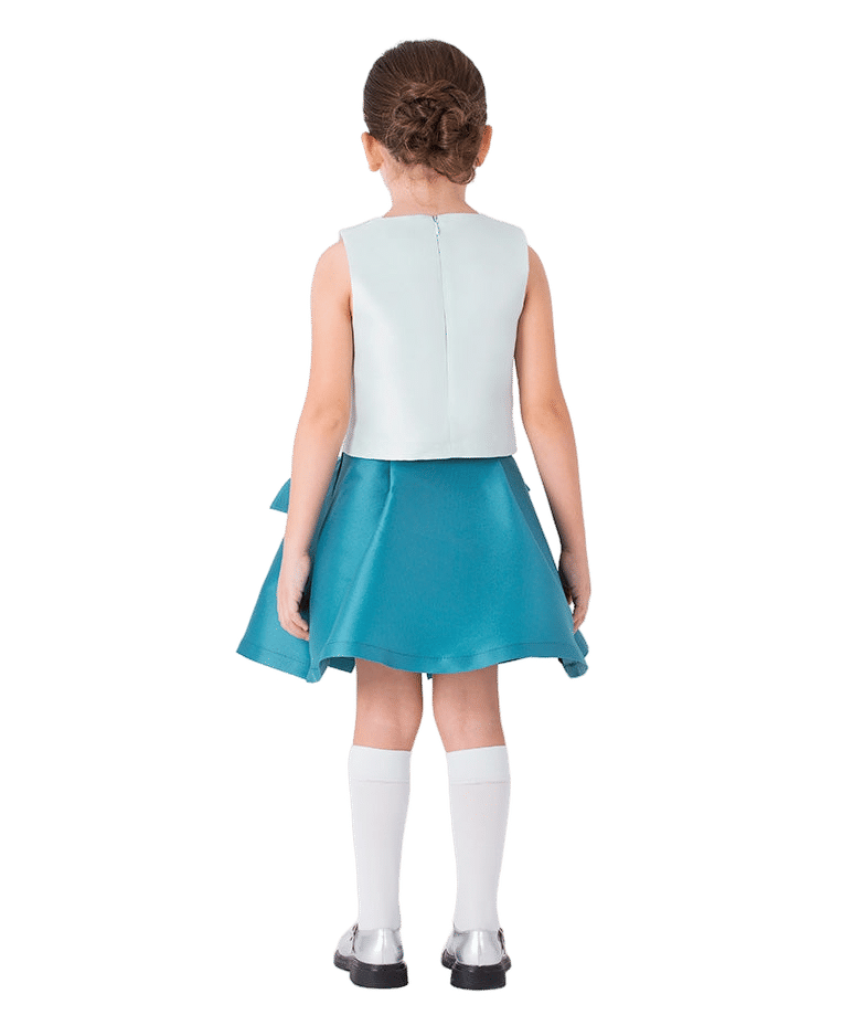 Exquisite Bow Girls Outfit | 2 Pieces made by Mama Luma
