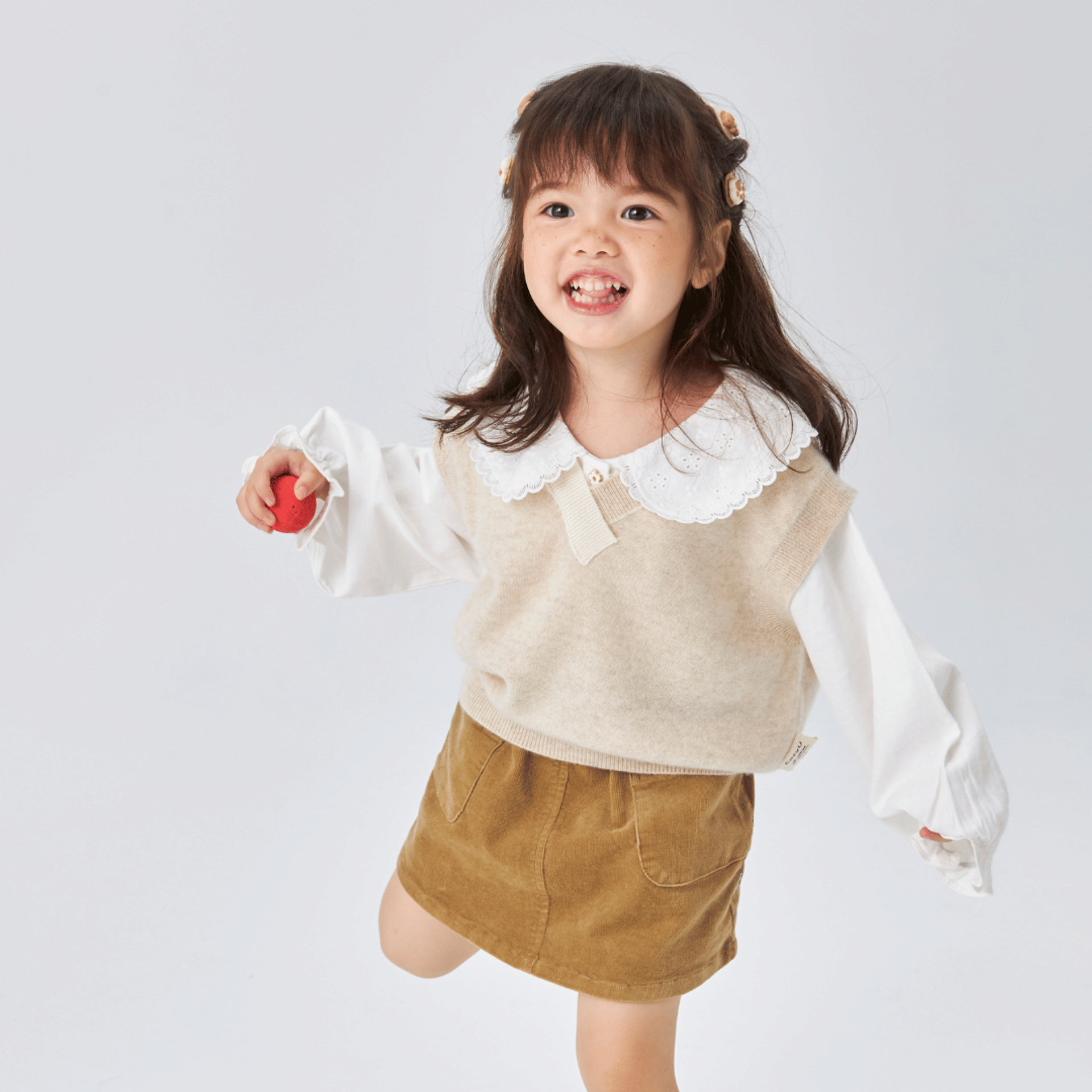 Organic Colour Undyed Cashmere Vest made by CozyU