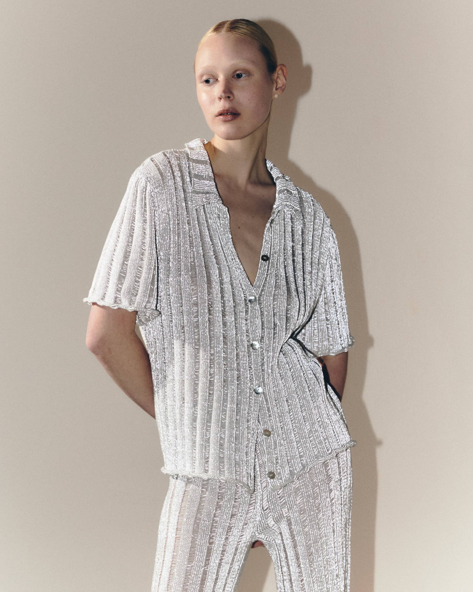 Reflective suit made by KNITEL