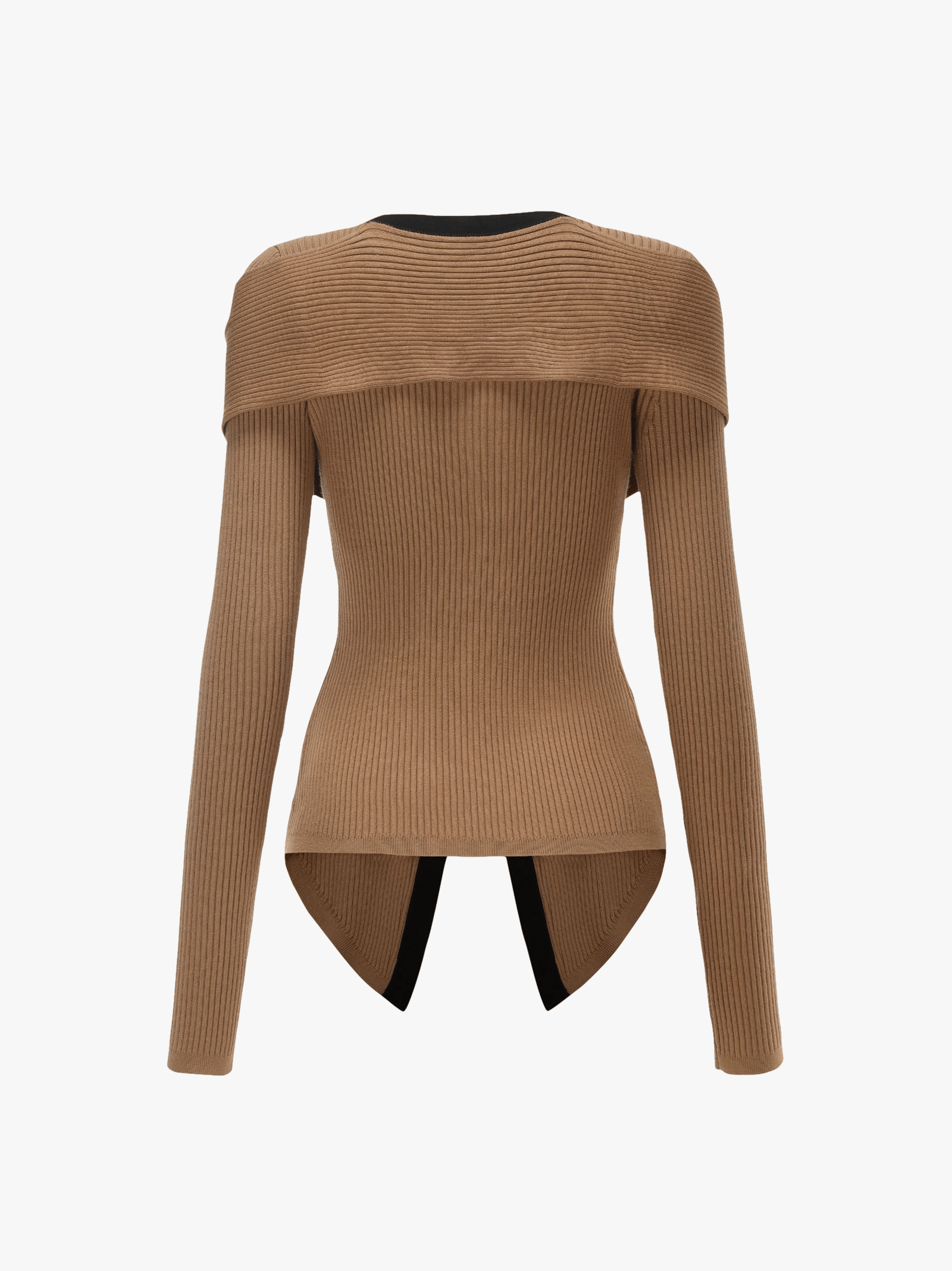 Gracie Knit Top in Brown made by Nana Jacqueline