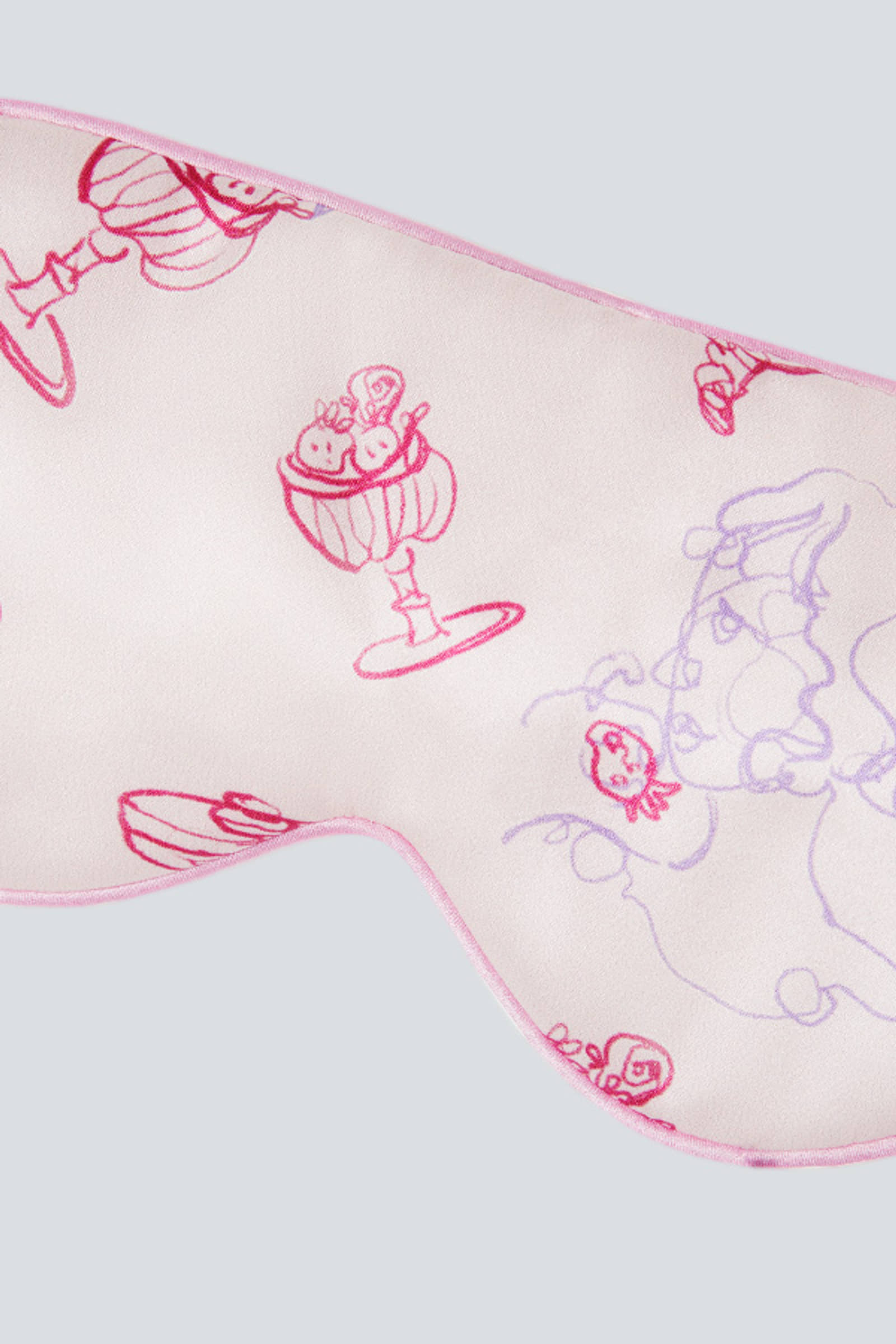 Canelé Kid’s Silk Eye Mask made by MANITO