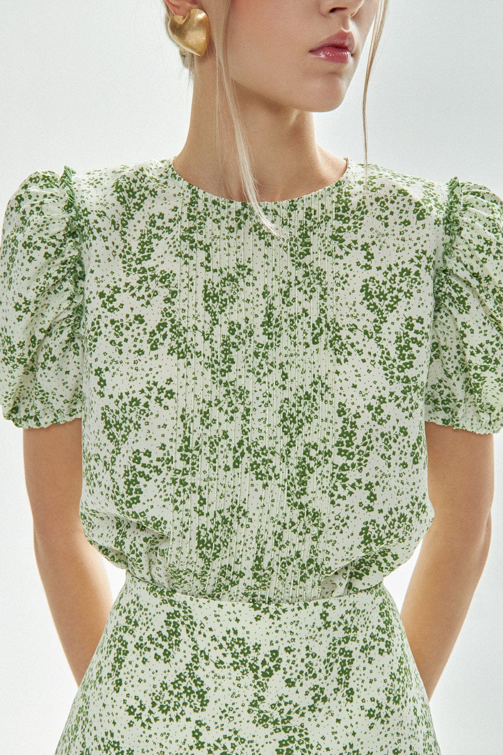 Maxi Dress With Flowers made by Guranda