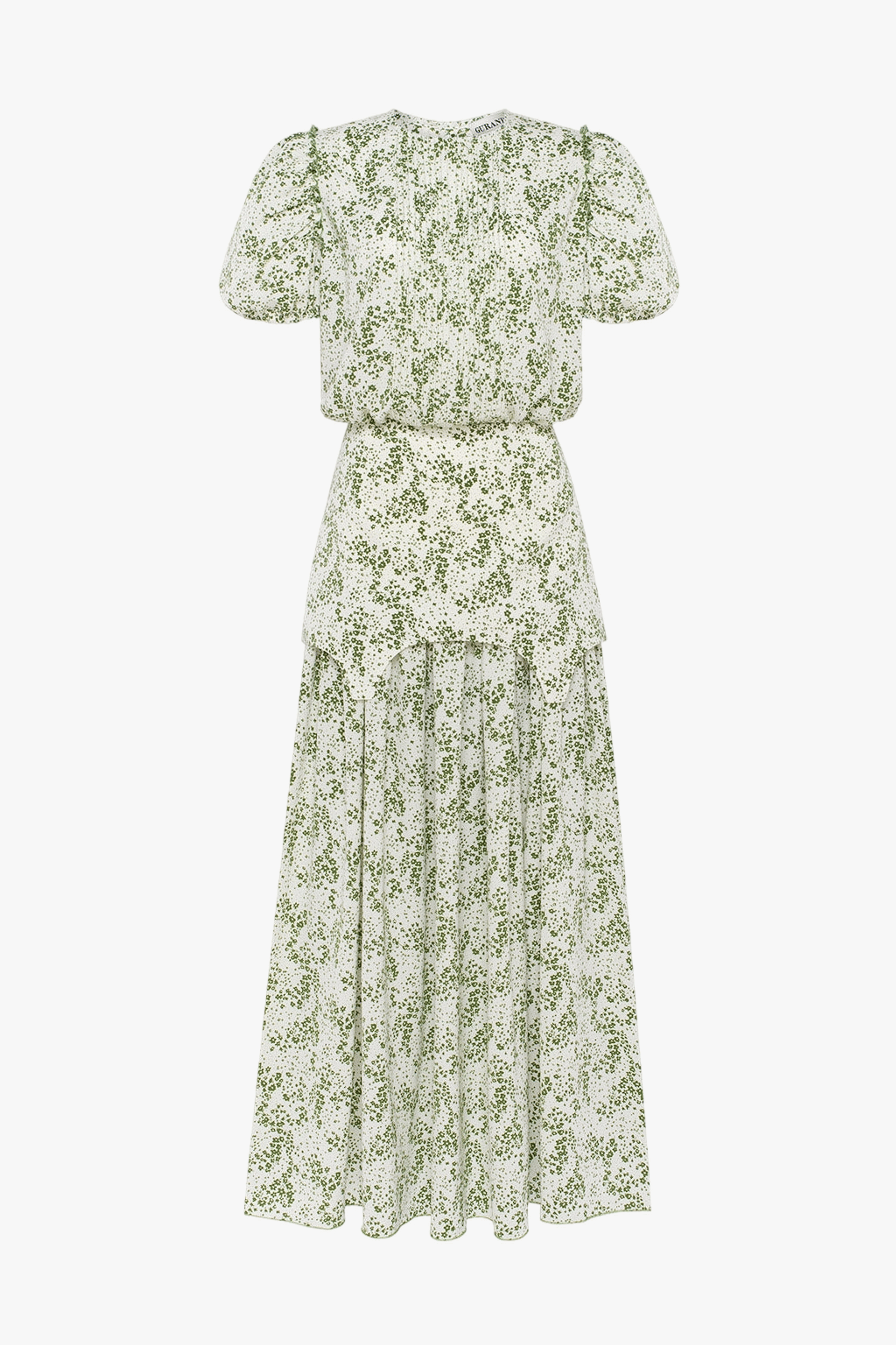 Maxi Dress With Flowers made by Guranda