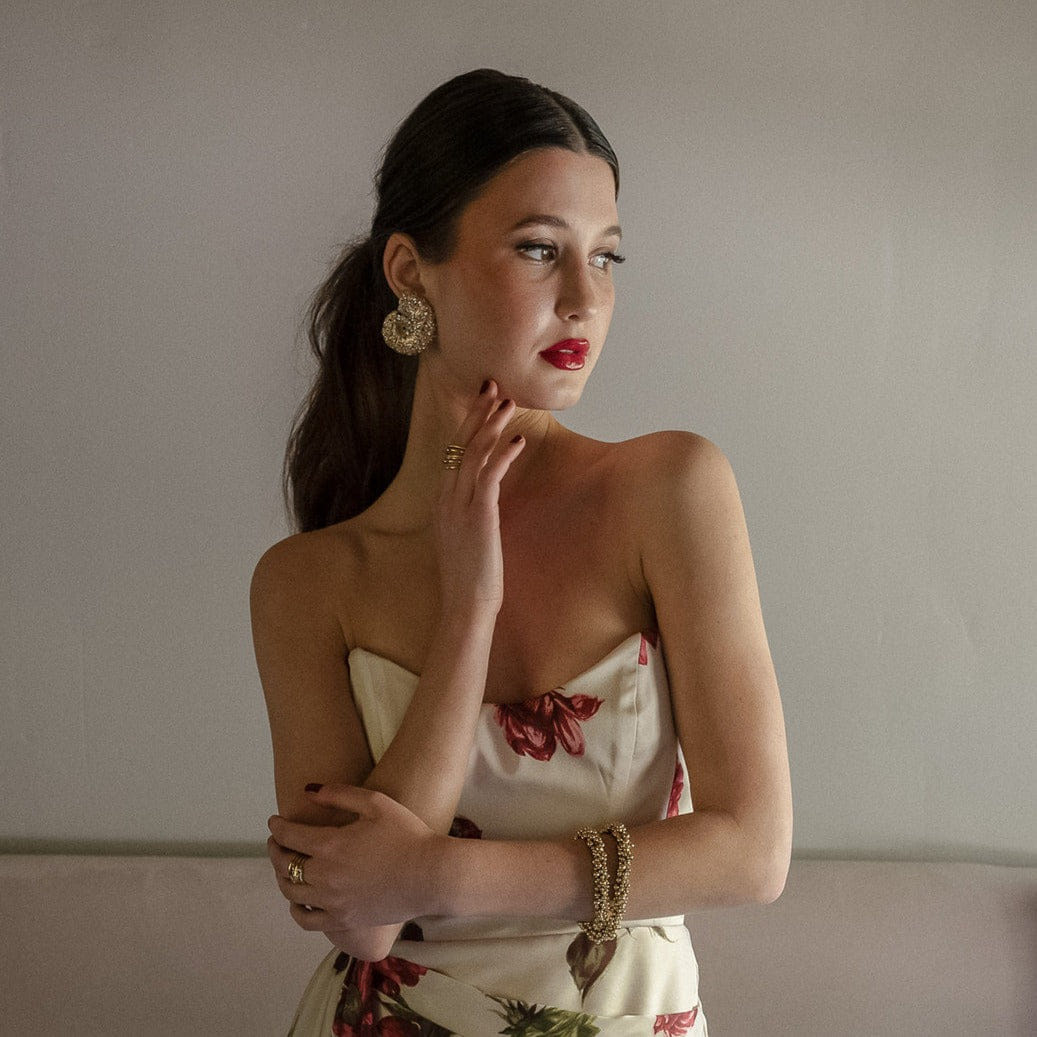 NAUTILUS EARRINGS made by Zepplin The Label