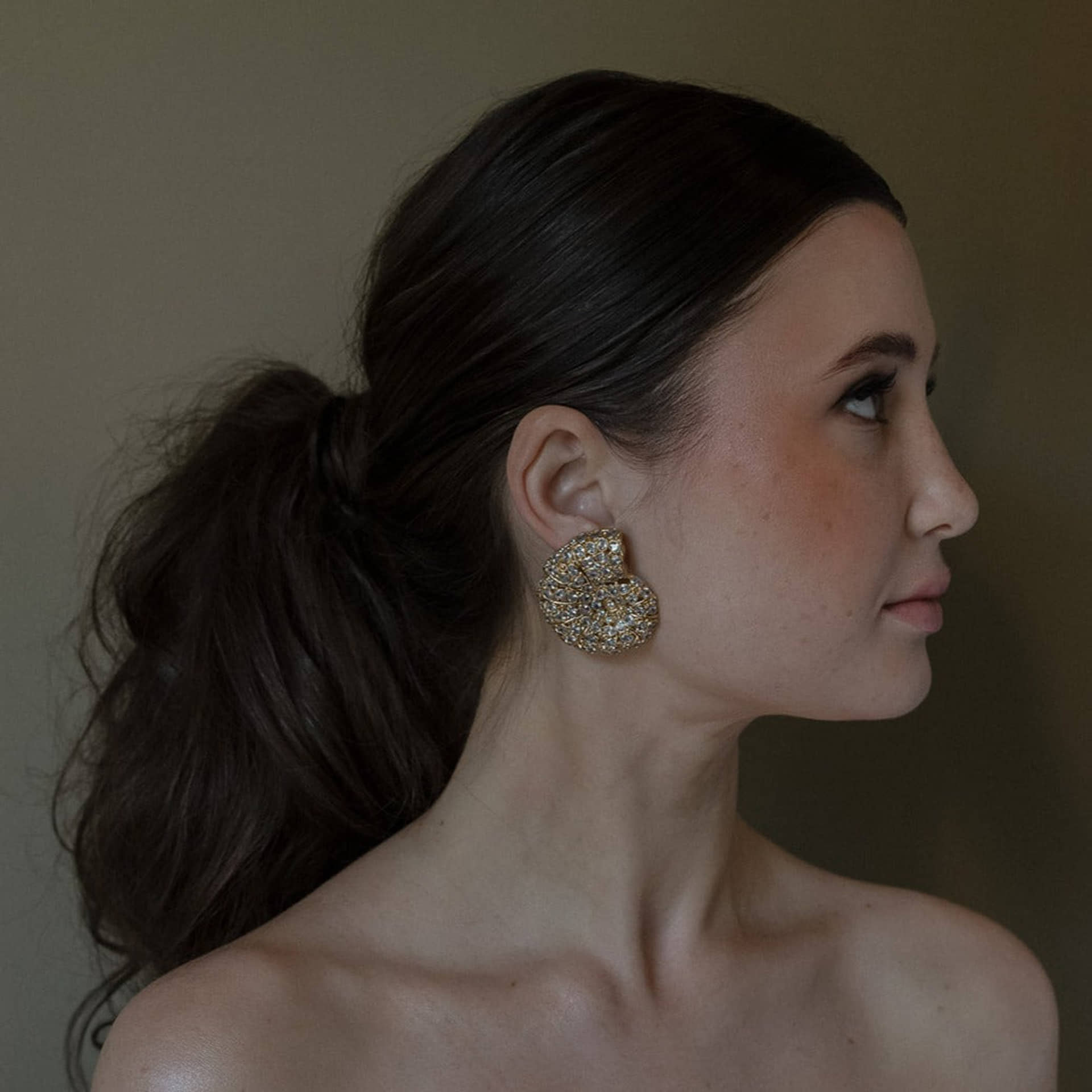 NAUTILUS EARRINGS made by Zepplin The Label