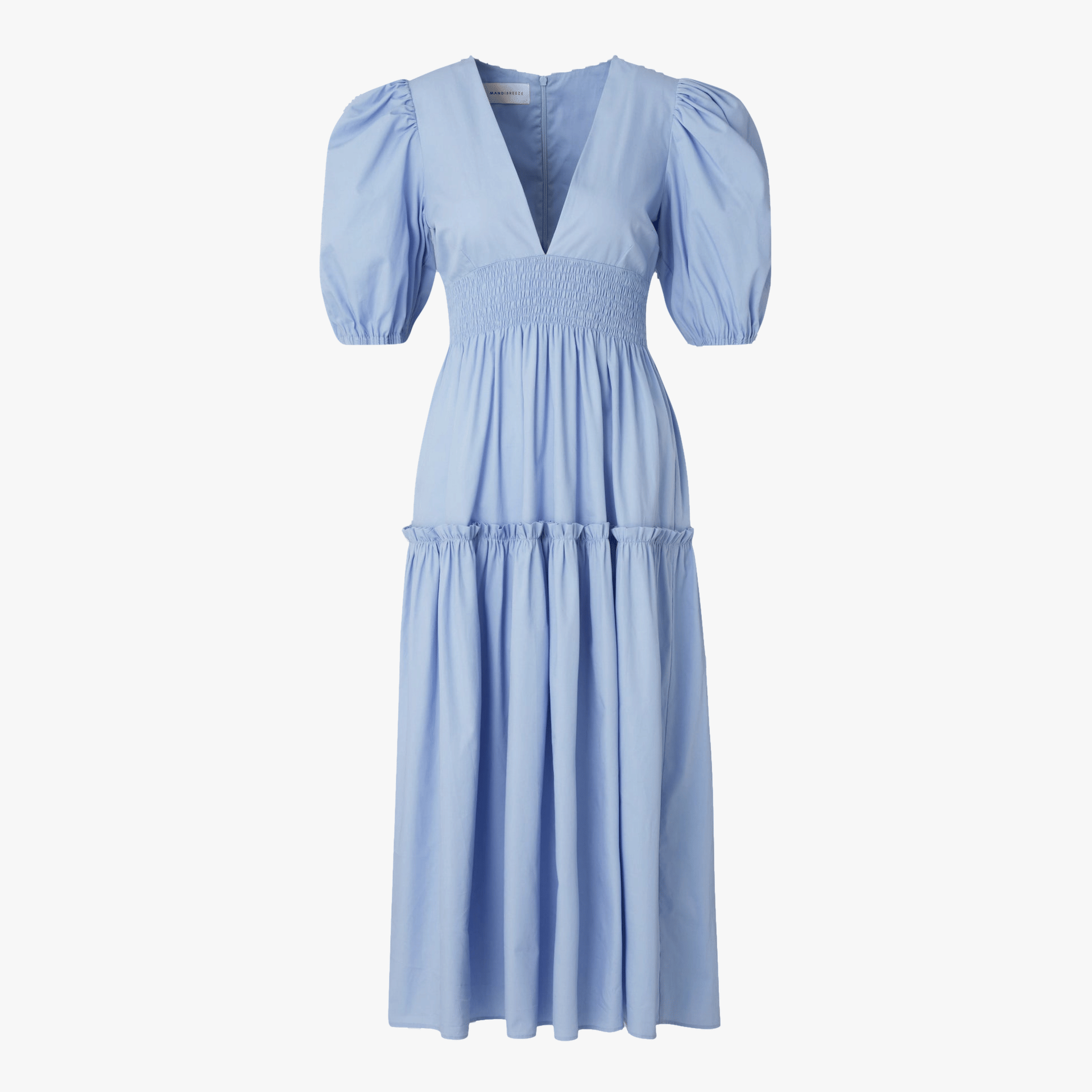 Danielle dress blue in Blue made by MandiBreeze