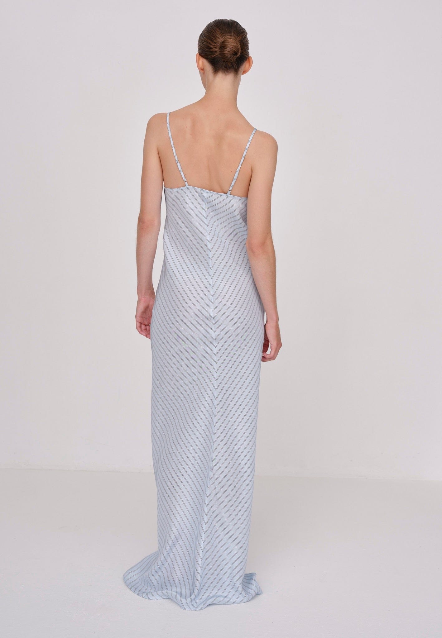 Mindy Dress - Light Blue Stripe made by HERSKIND