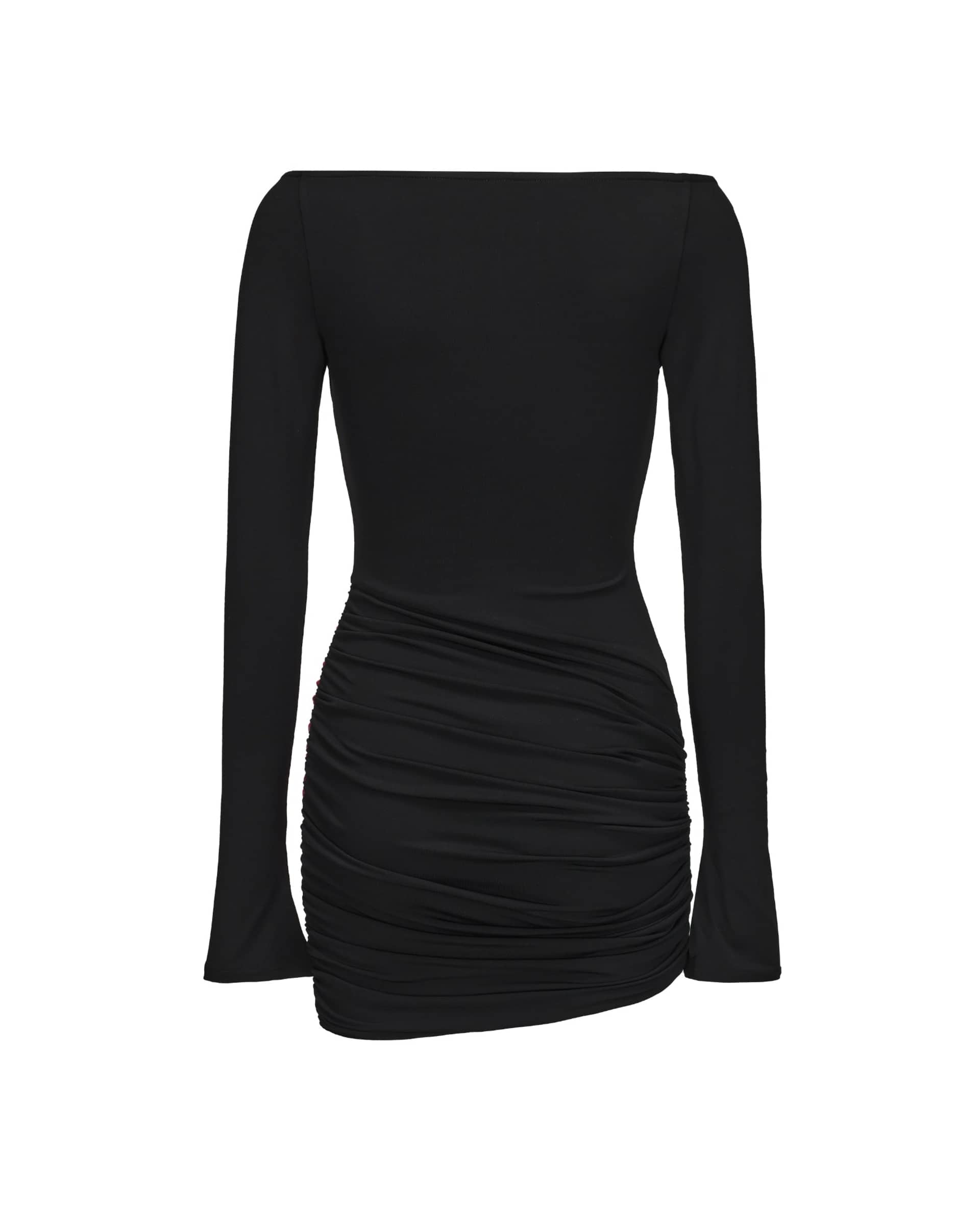 Edith Dress (Black) made by Nana Jacqueline