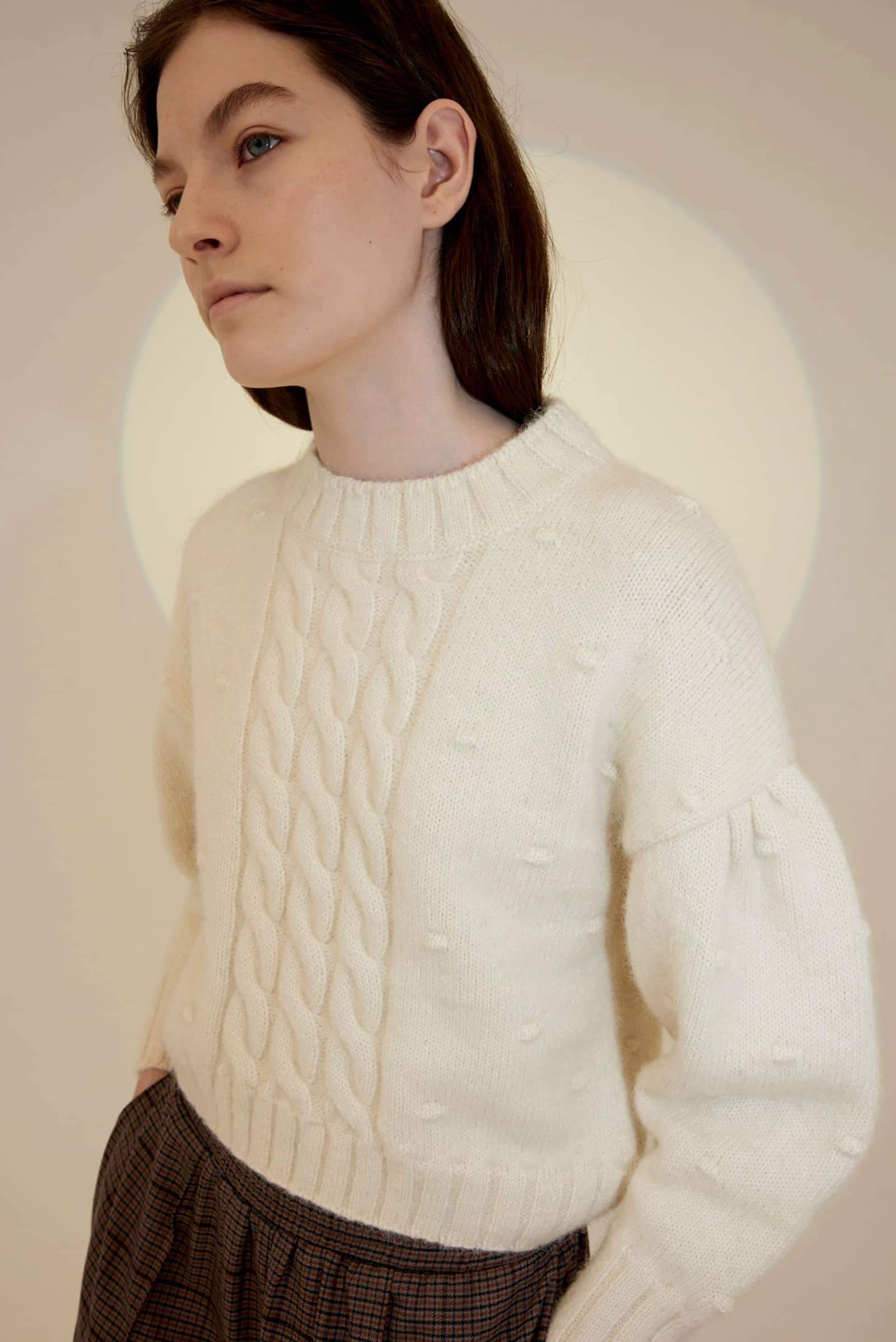 Ellie Knitwear - Off-white made by HERSKIND