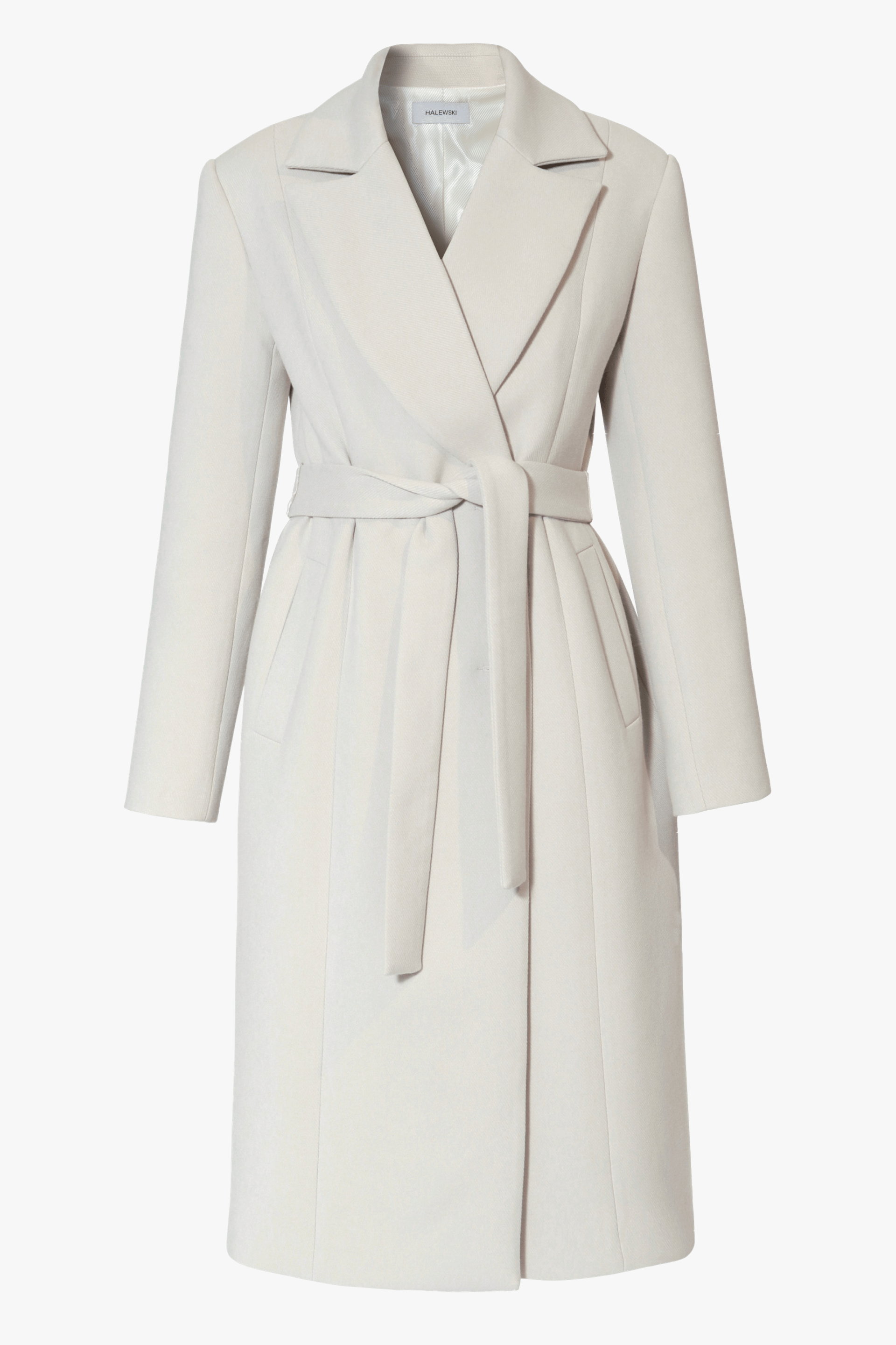 Coat Michelle Cold Ivory made by HALEWSKI
