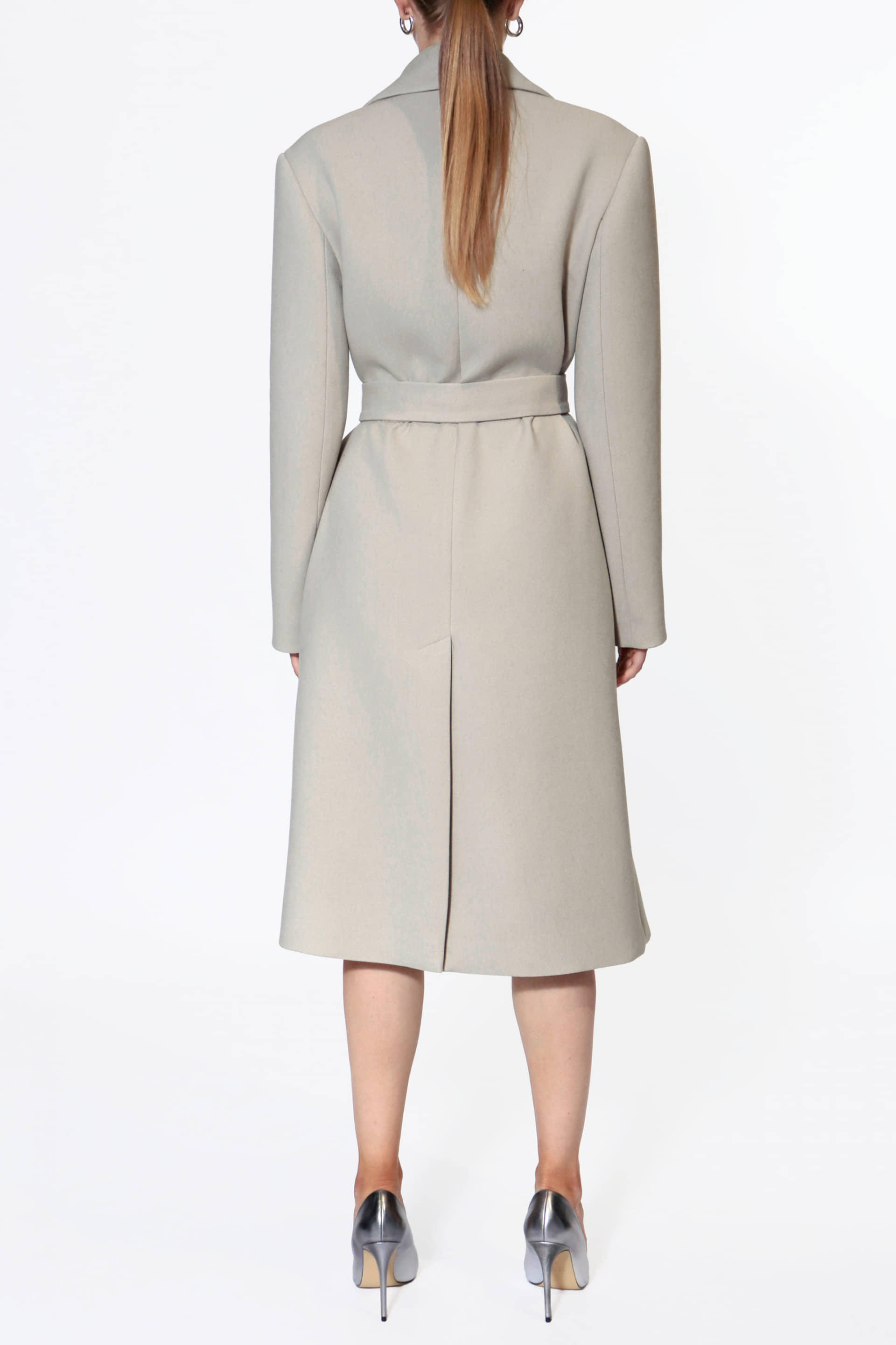 Coat Michelle Cold Ivory made by HALEWSKI