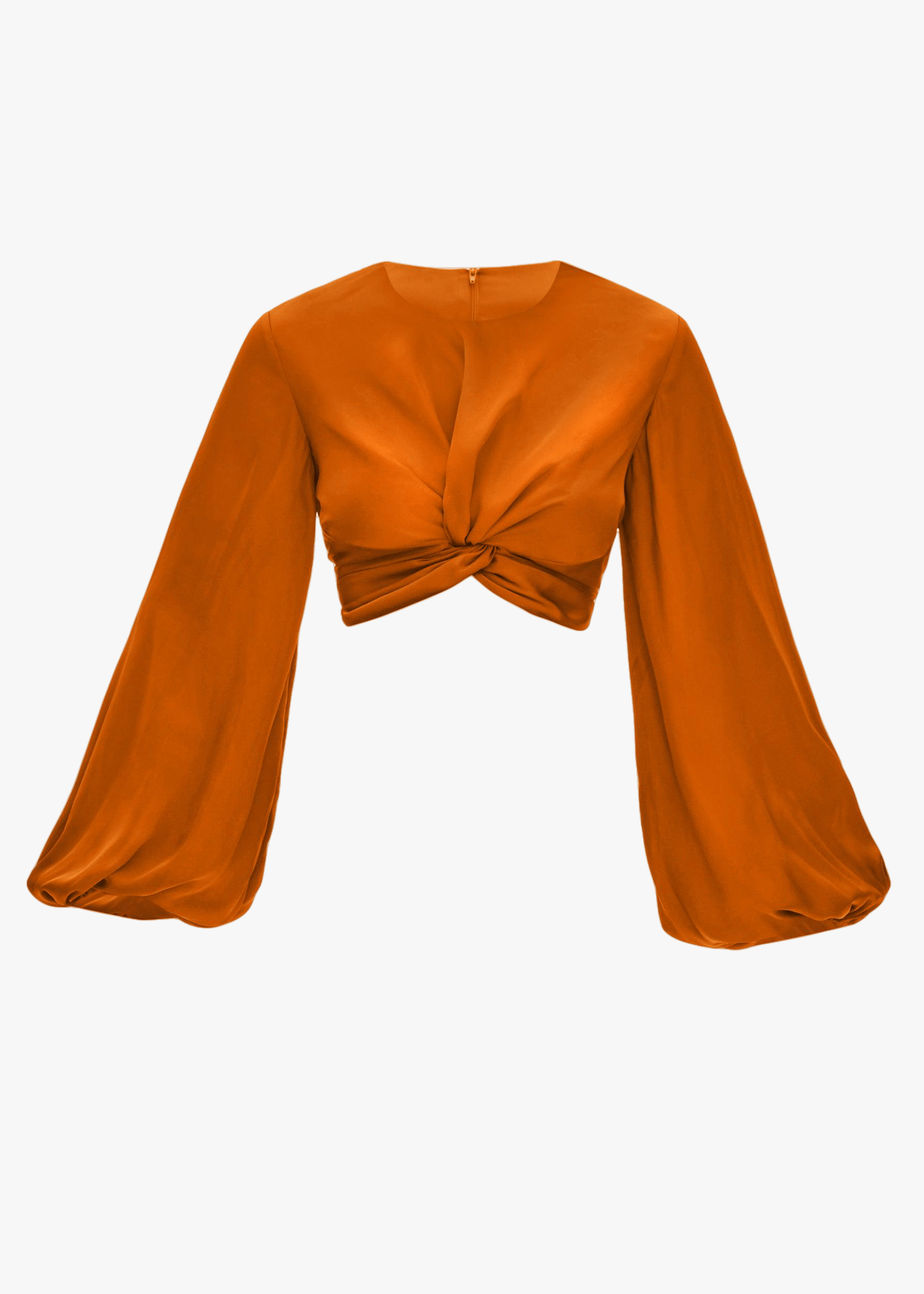 BEHATI RUST CROPPED TOP made by Andrea Iyamah