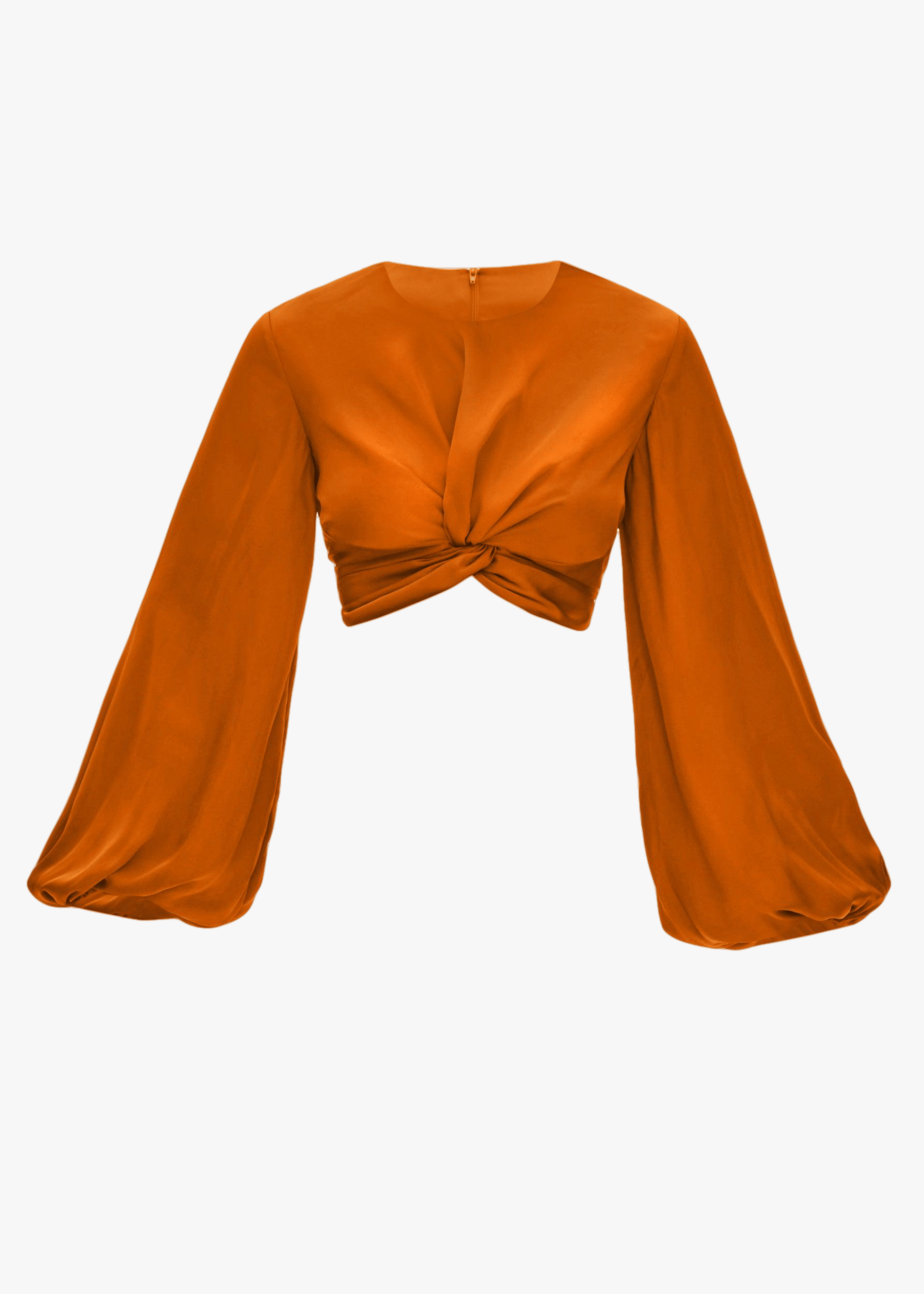 BEHATI RUST CROPPED TOP made by Andrea Iyamah