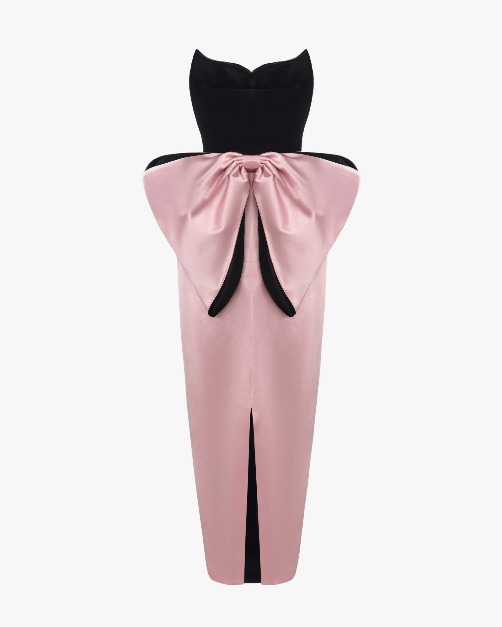 Amor Strapless Velvet Maxi Dress made by Nana Jacqueline