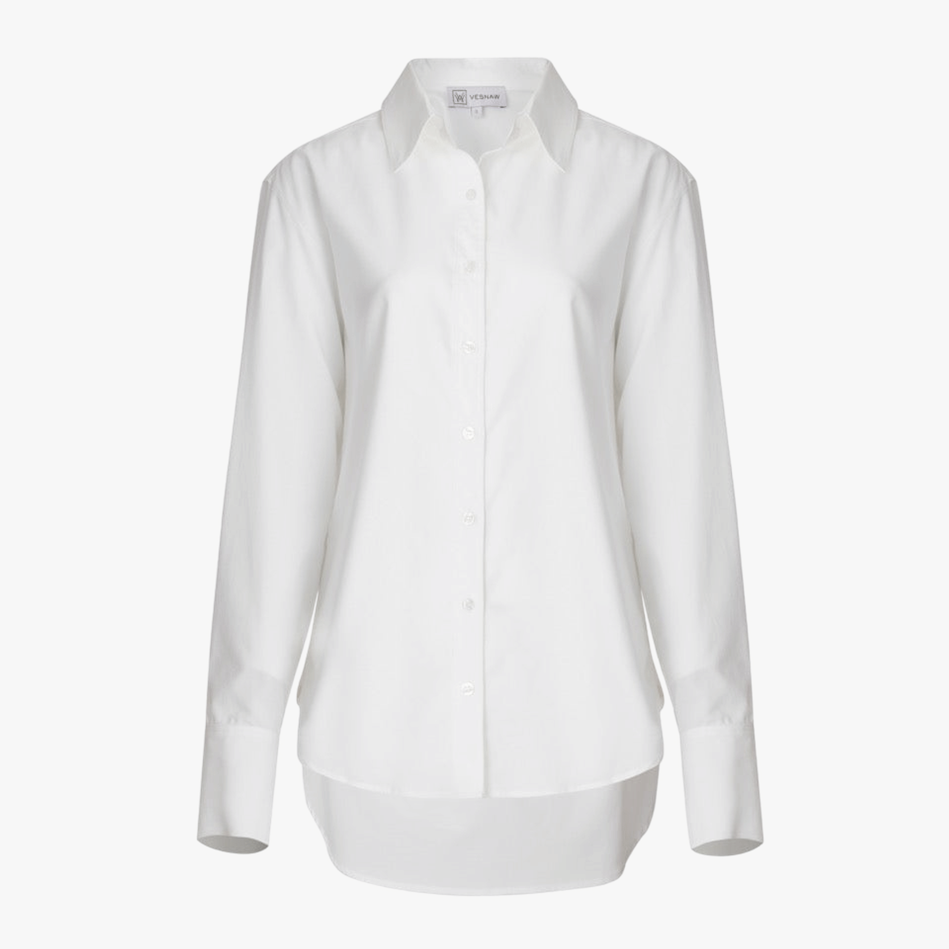 Oversized Cotton Shirt With Button Detailing made by Vesna W