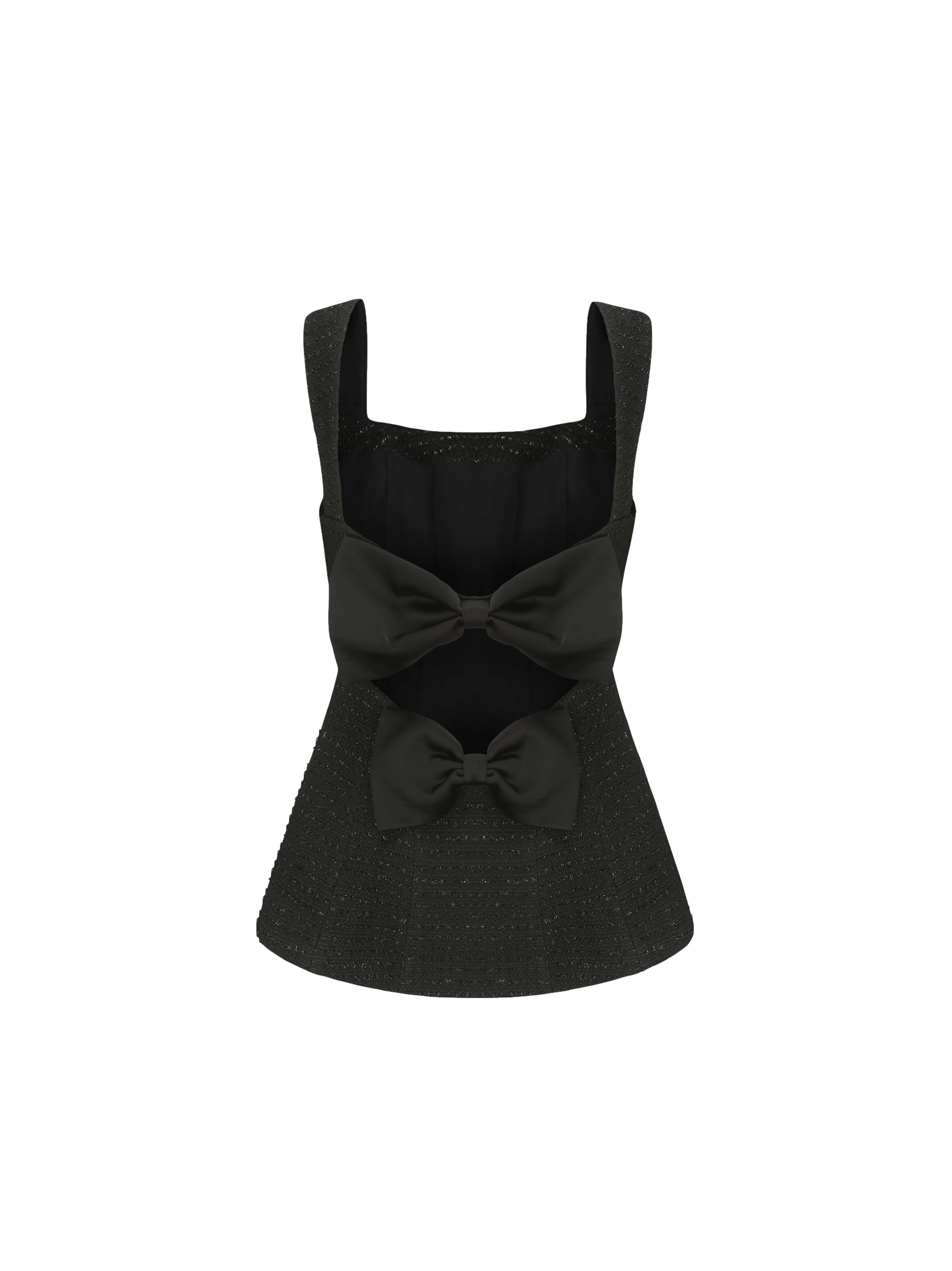 Anabella Bow Top (Black) in Black made by Nana Jacqueline