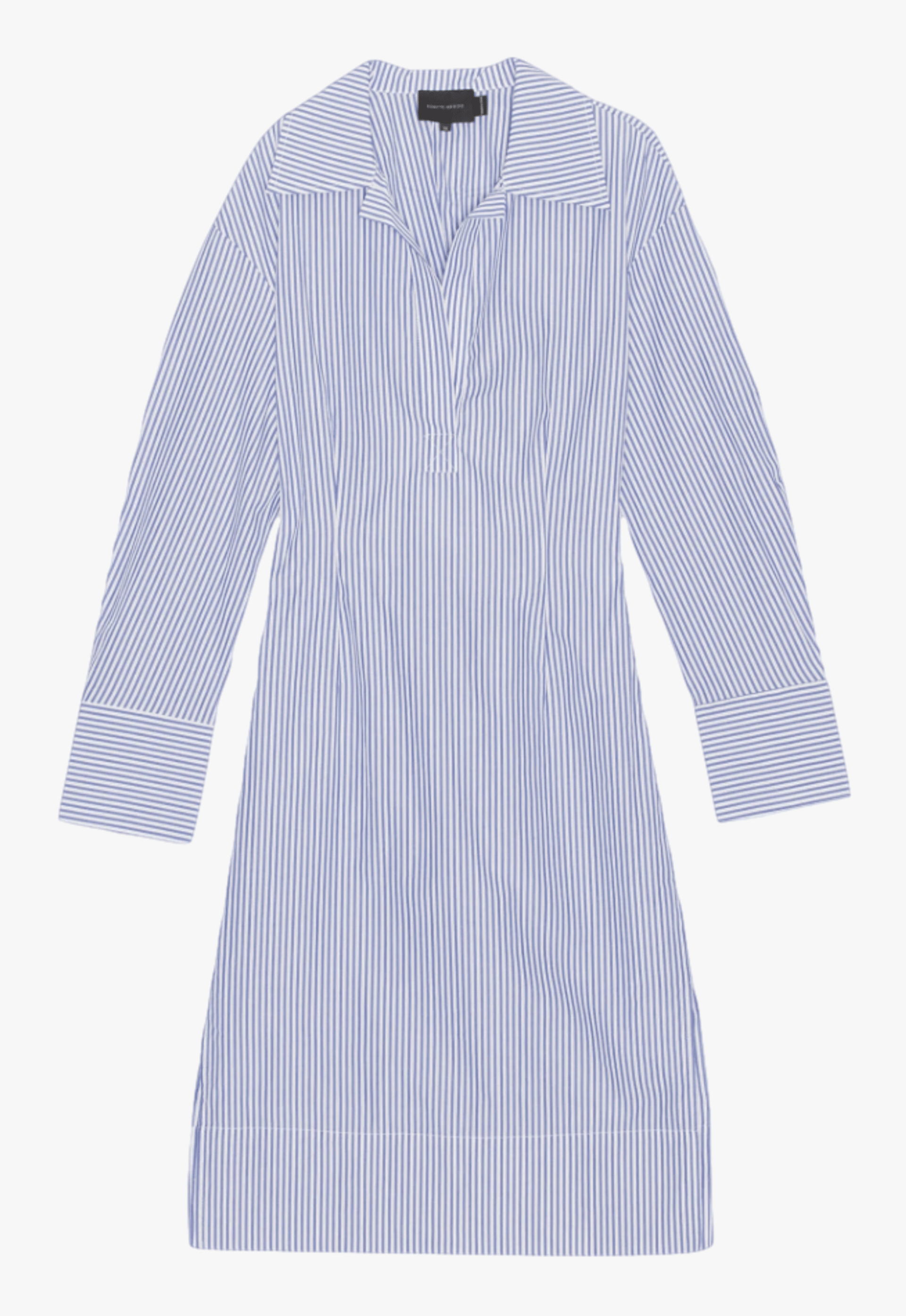 Piper Dress - Blue stripe in Blue made by HERSKIND