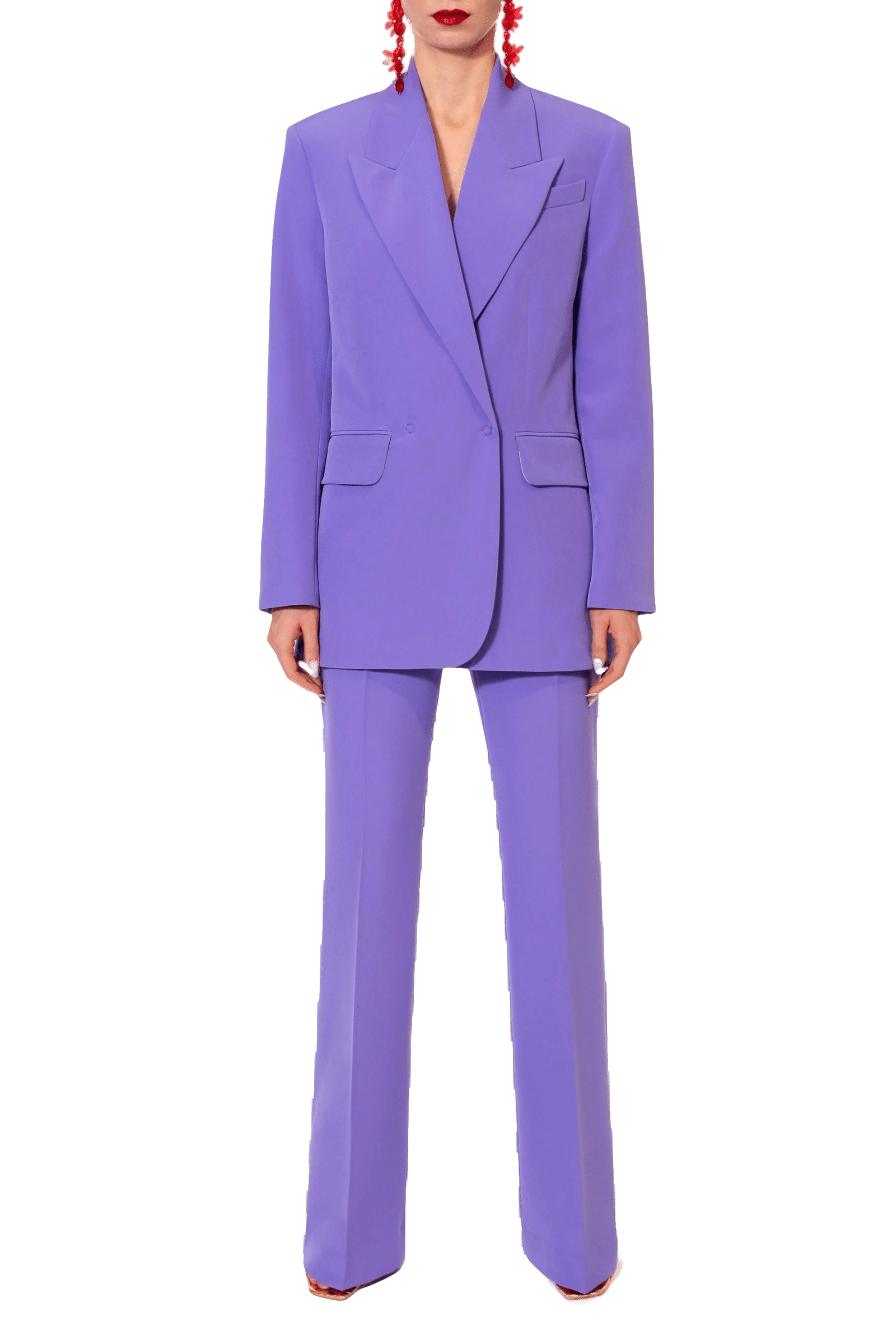 Blazer Blair Purple Opulence in Purple made by HALEWSKI