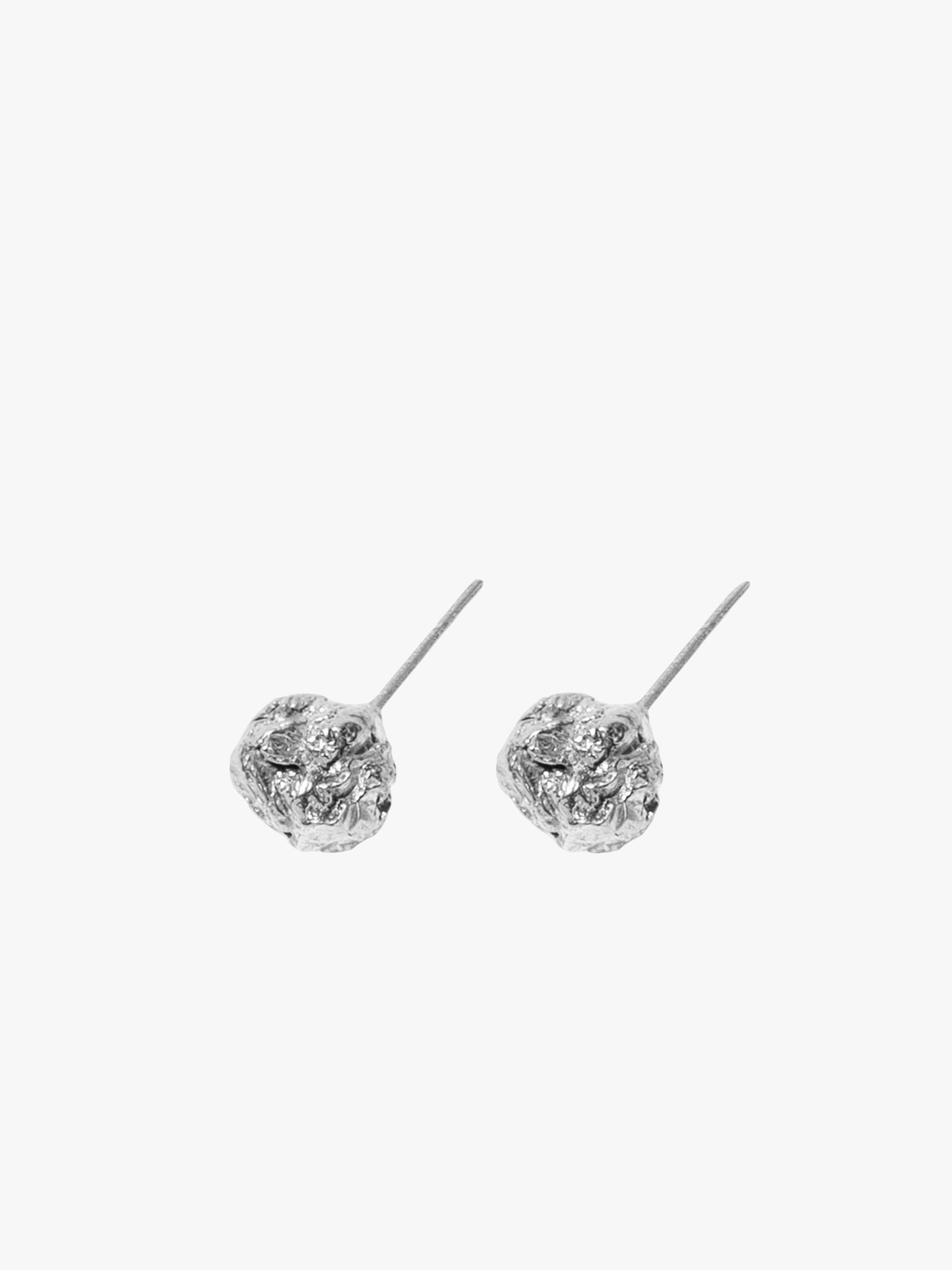 Archaic Stud Earrings Silver in Silver made by Eva Remenyi