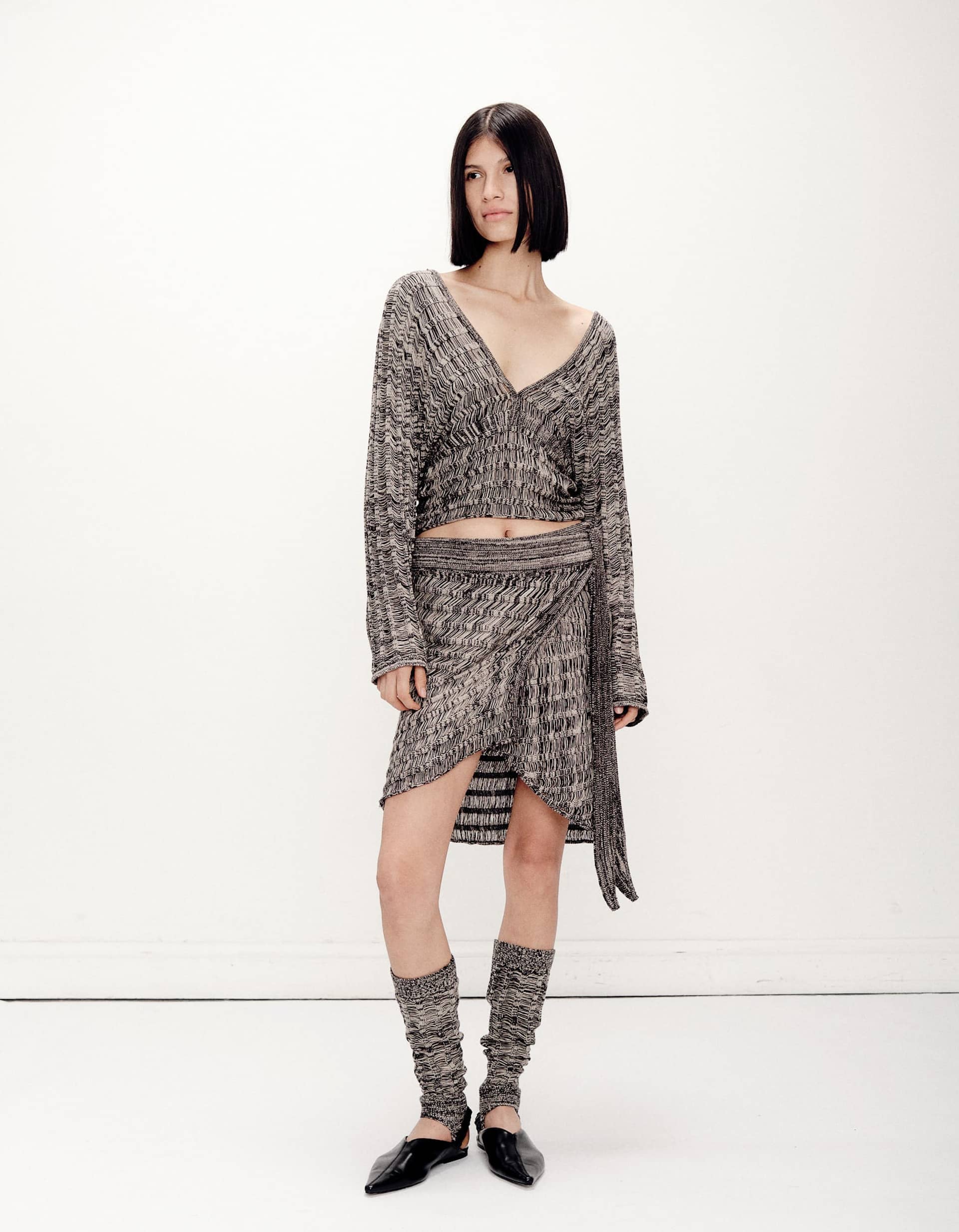 Cardita Skirt Grey made by Peregrina