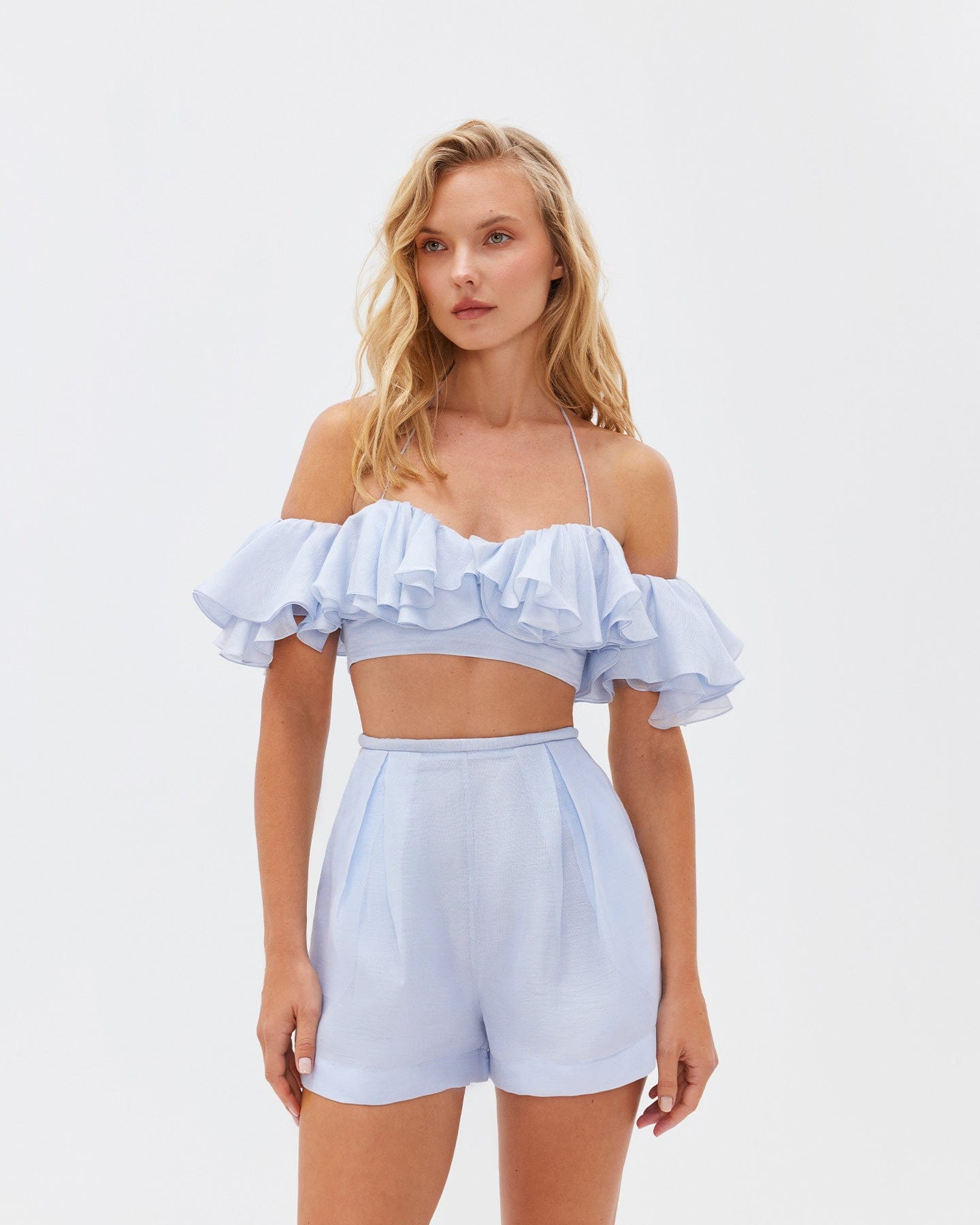 Myosotis shorts made by YVON