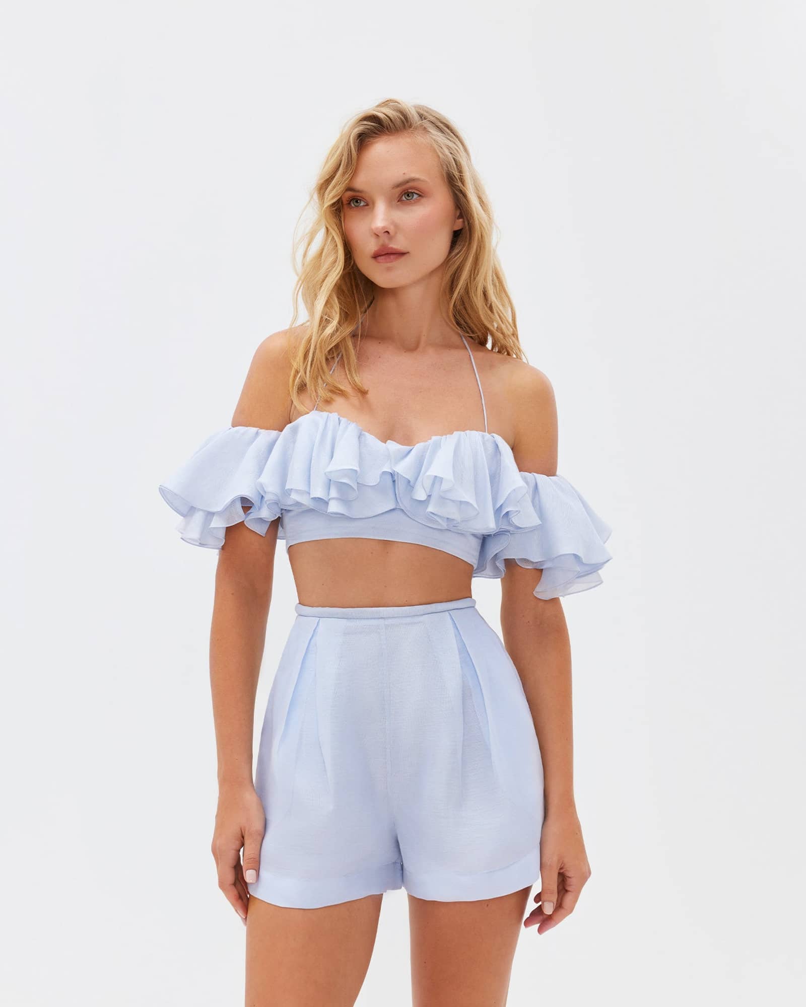 Myosotis shorts made by YVON