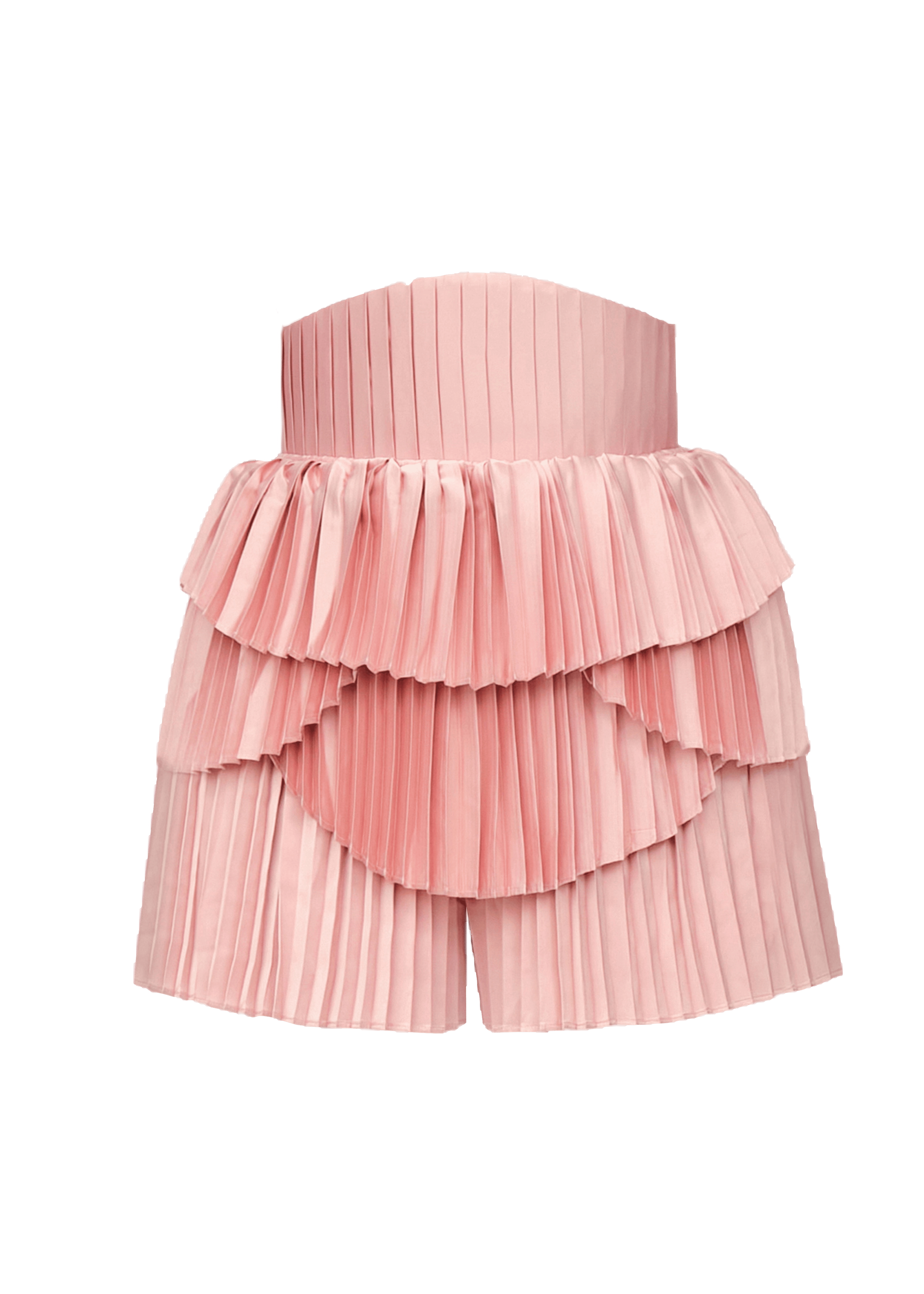 HIBI SHORTS - PEARL PINK in Pink made by Andrea Iyamah