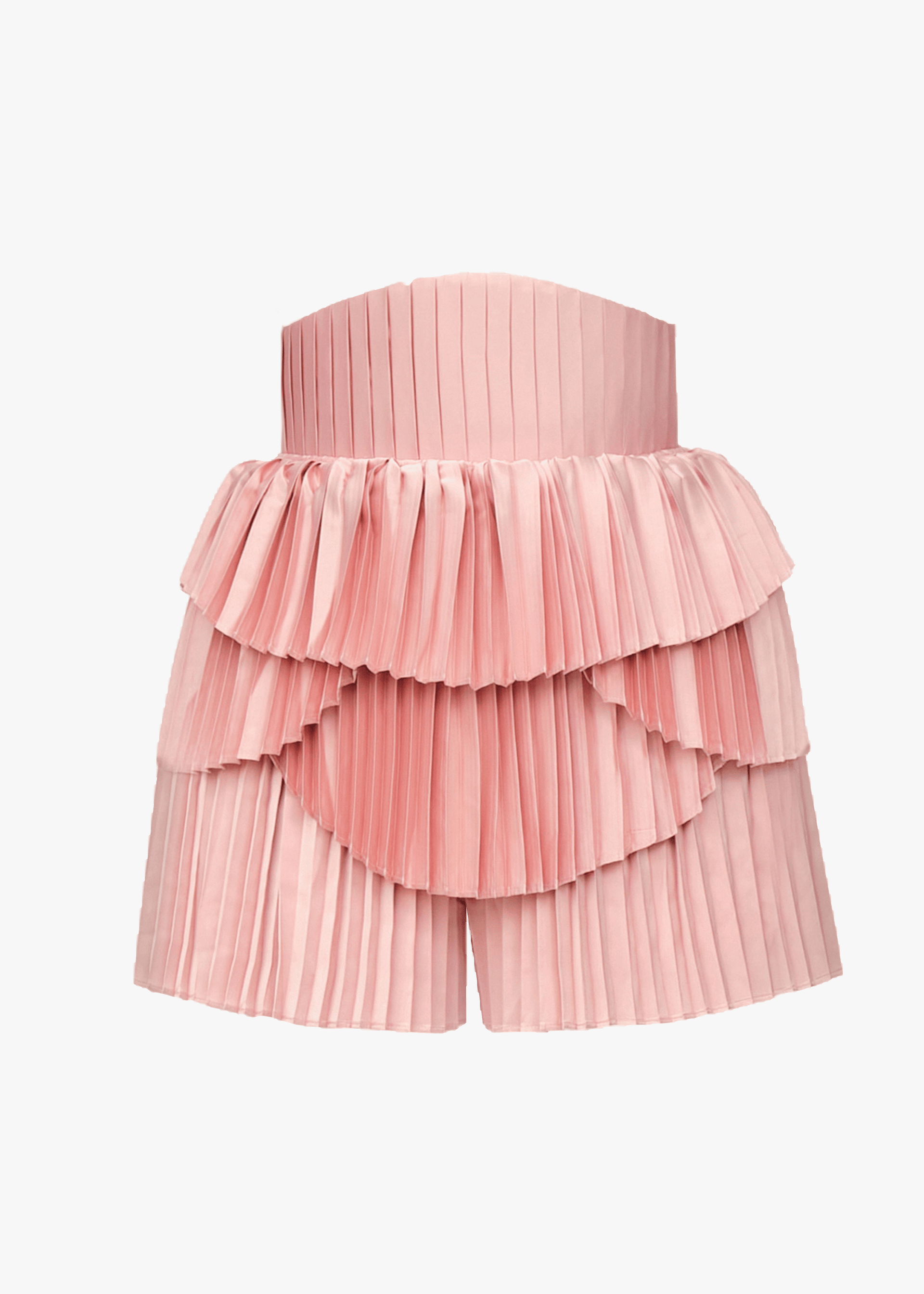 HIBI SHORTS - PEARL PINK in Pink made by Andrea Iyamah