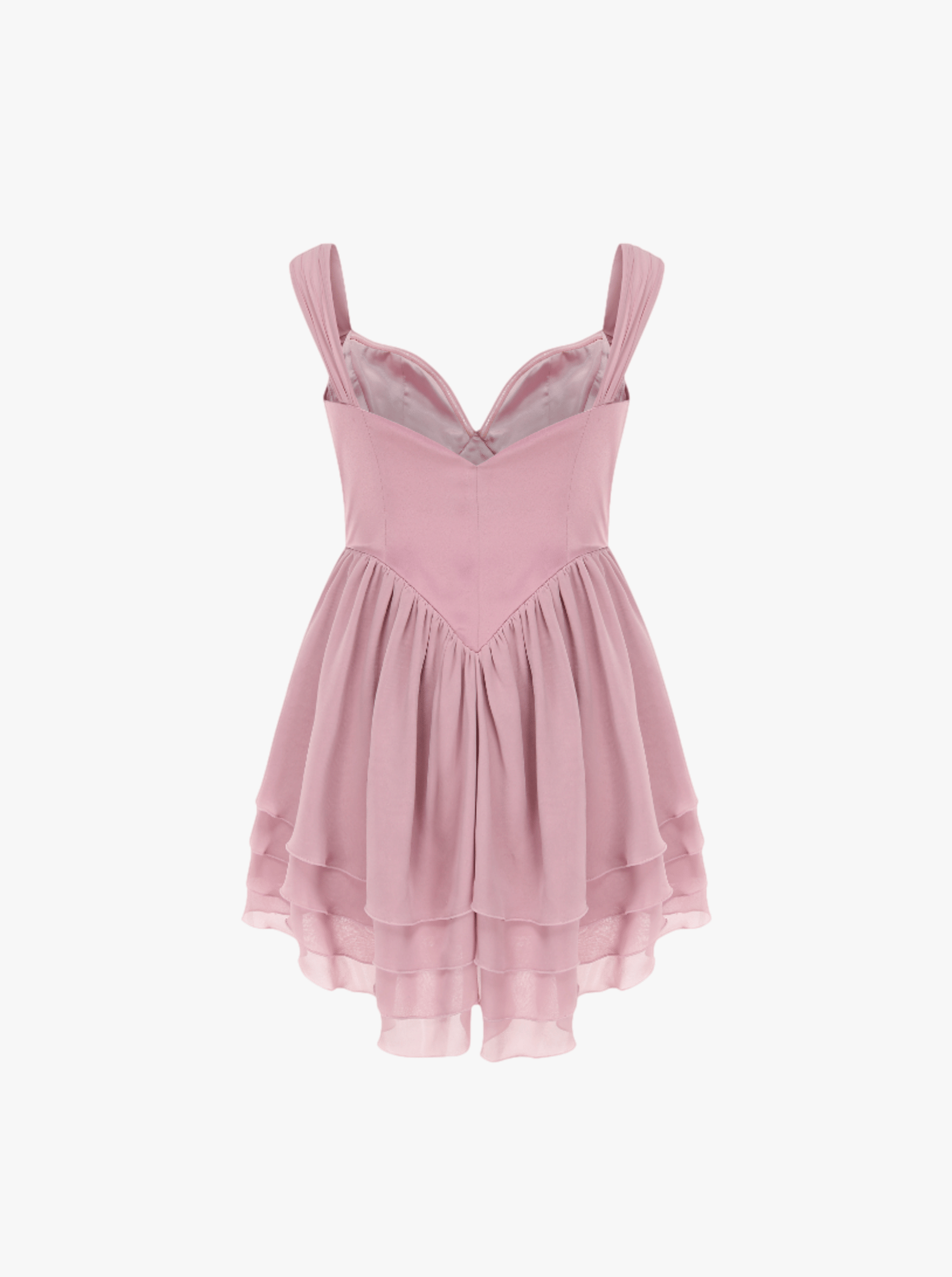 Sheila Chiffon Dress (Pink) (Final Sale) in Pink made by Nana Jacqueline