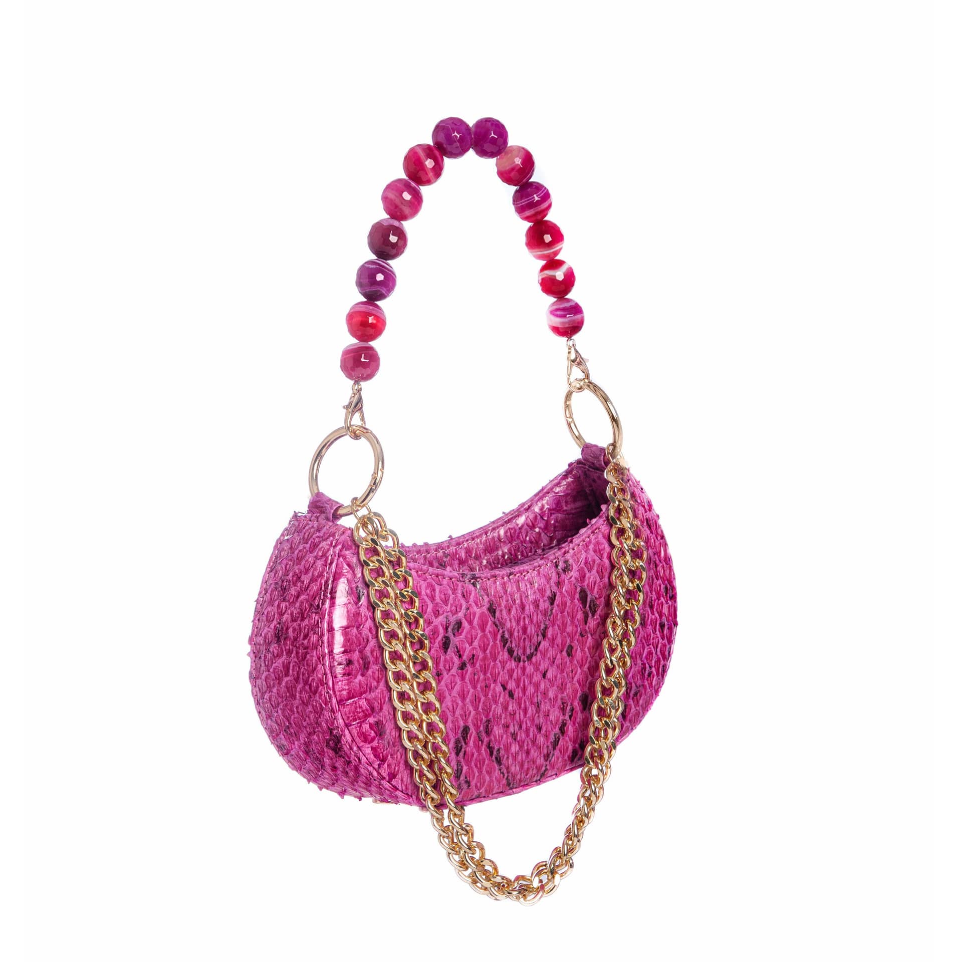 Basita - Fushia - Hand Bag made by ALIEL