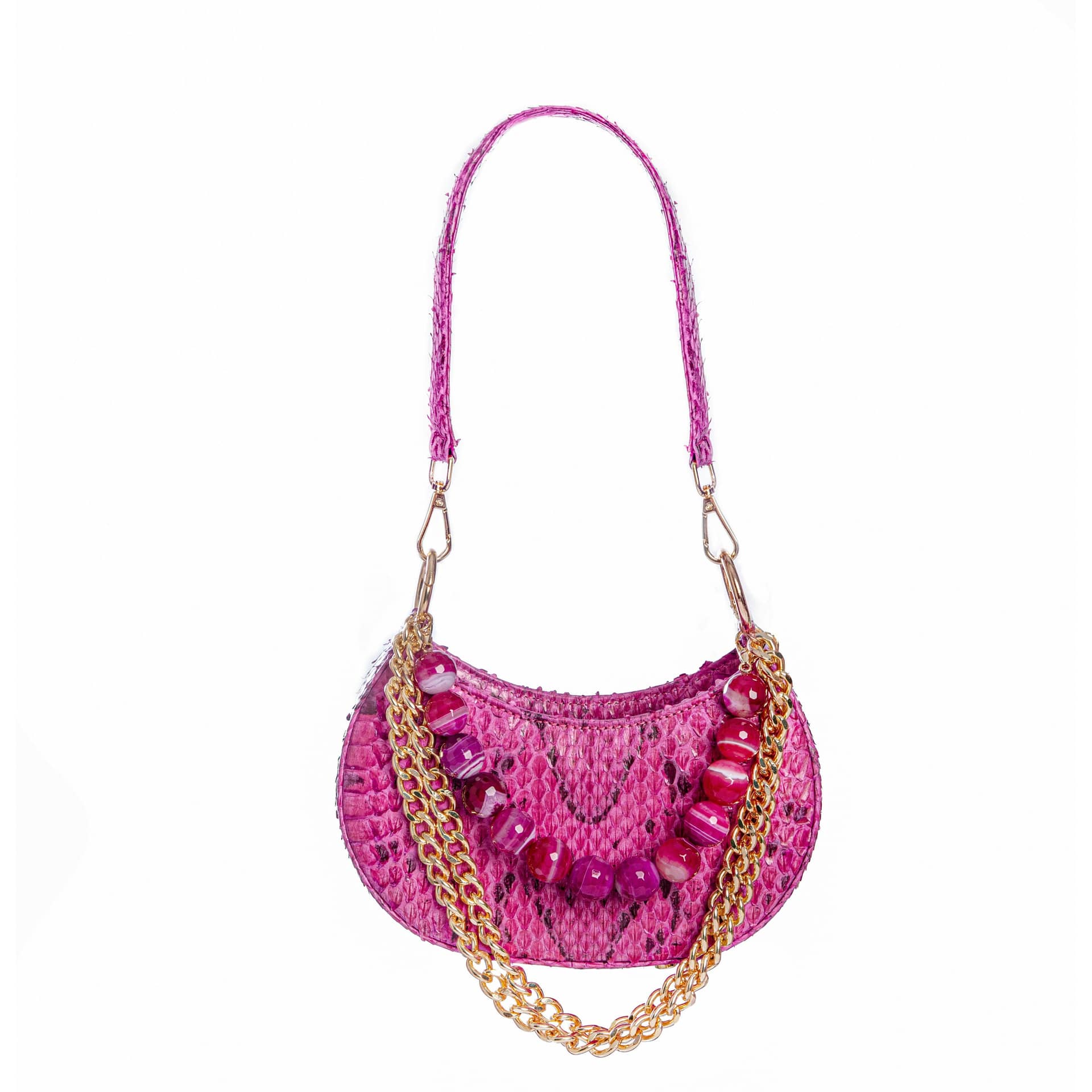 Basita - Fushia - Hand Bag made by ALIEL
