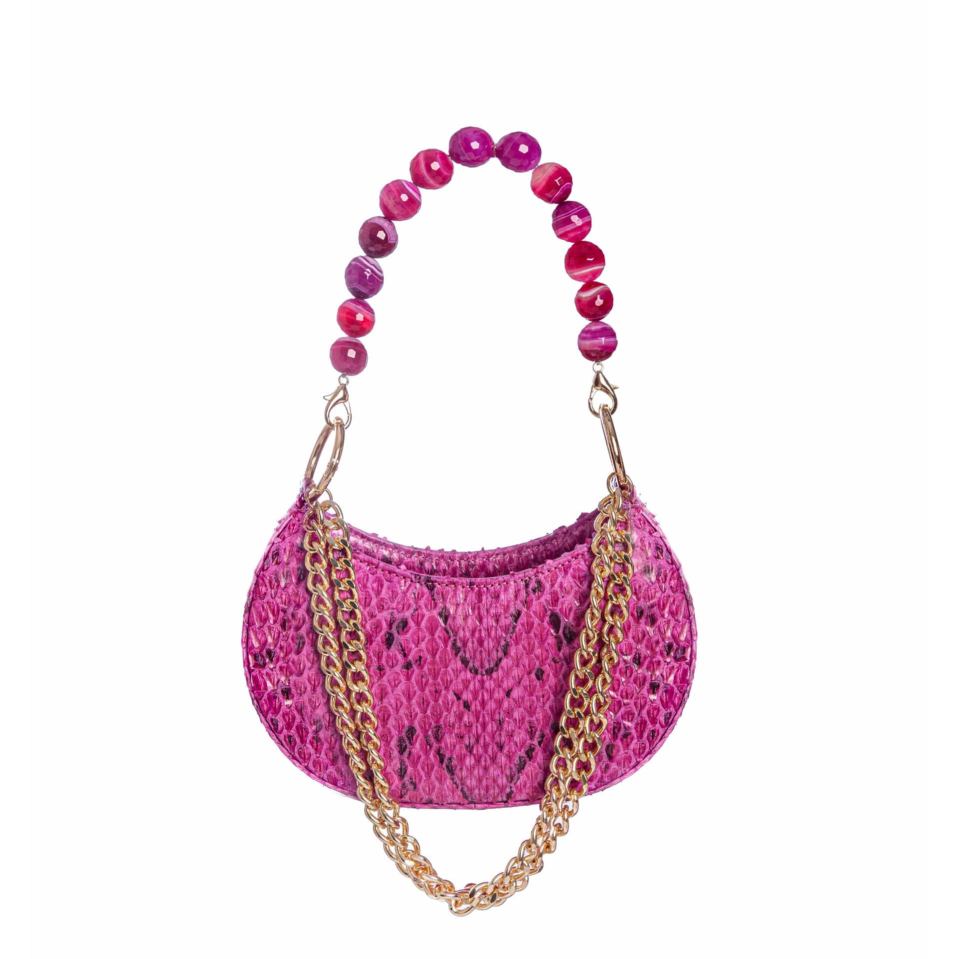 Basita - Fushia - Hand Bag made by ALIEL