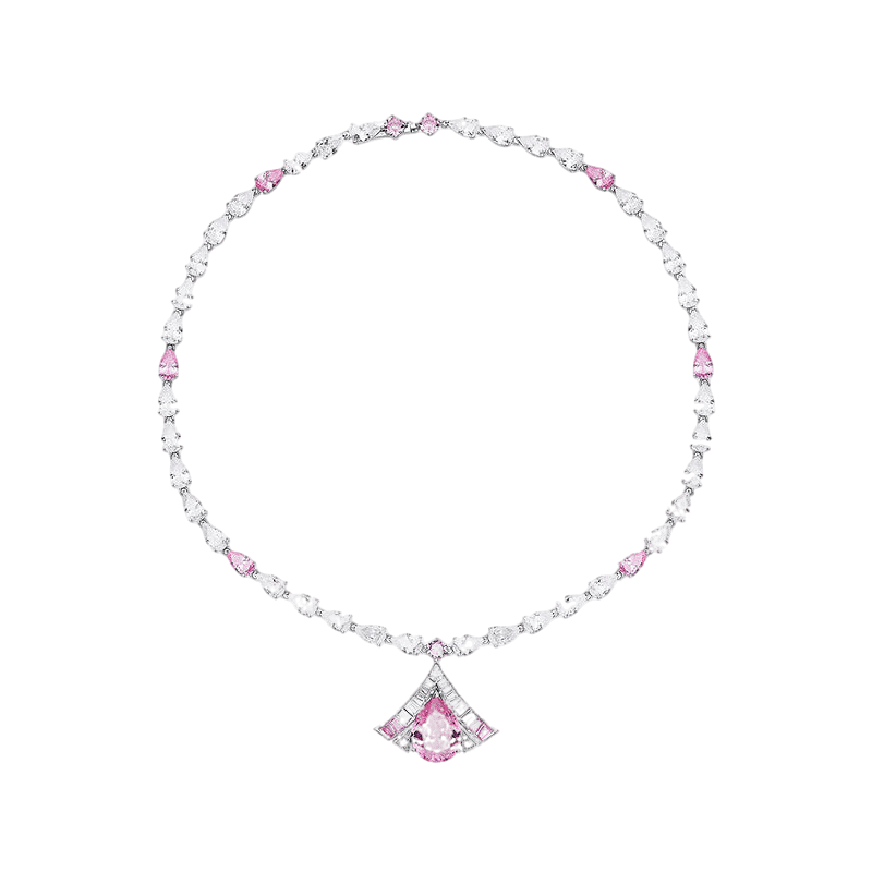 Brigette Necklace in Purple made by Nana Jacqueline