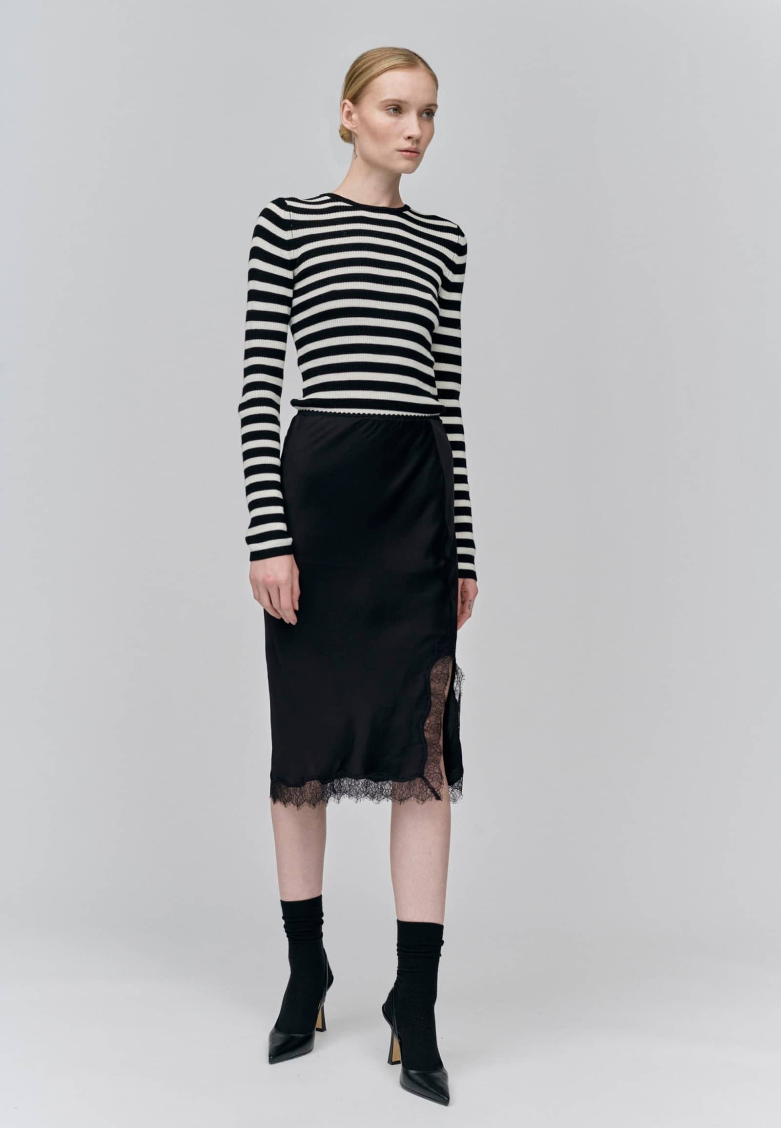 Angel Skirt - Black in Black made by HERSKIND